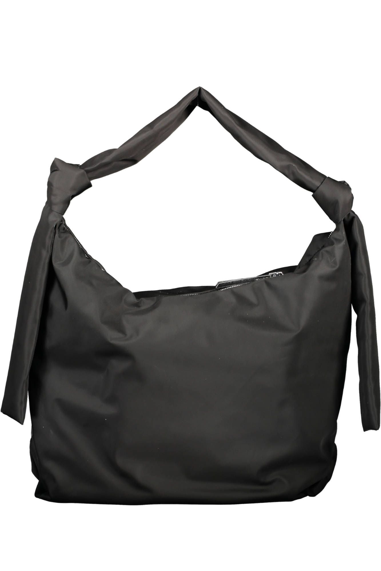 Black Polyester Women Handbag - GLAMHUB BOUTIQUE 