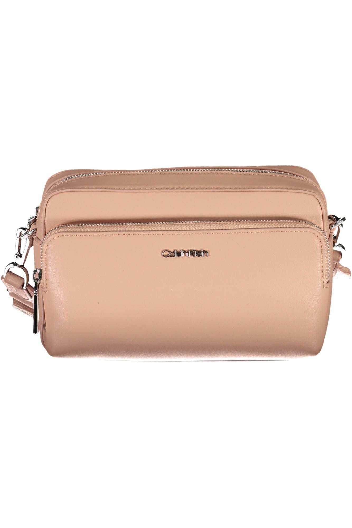 Pink Polyester Women Handbag - GLAMHUB BOUTIQUE 