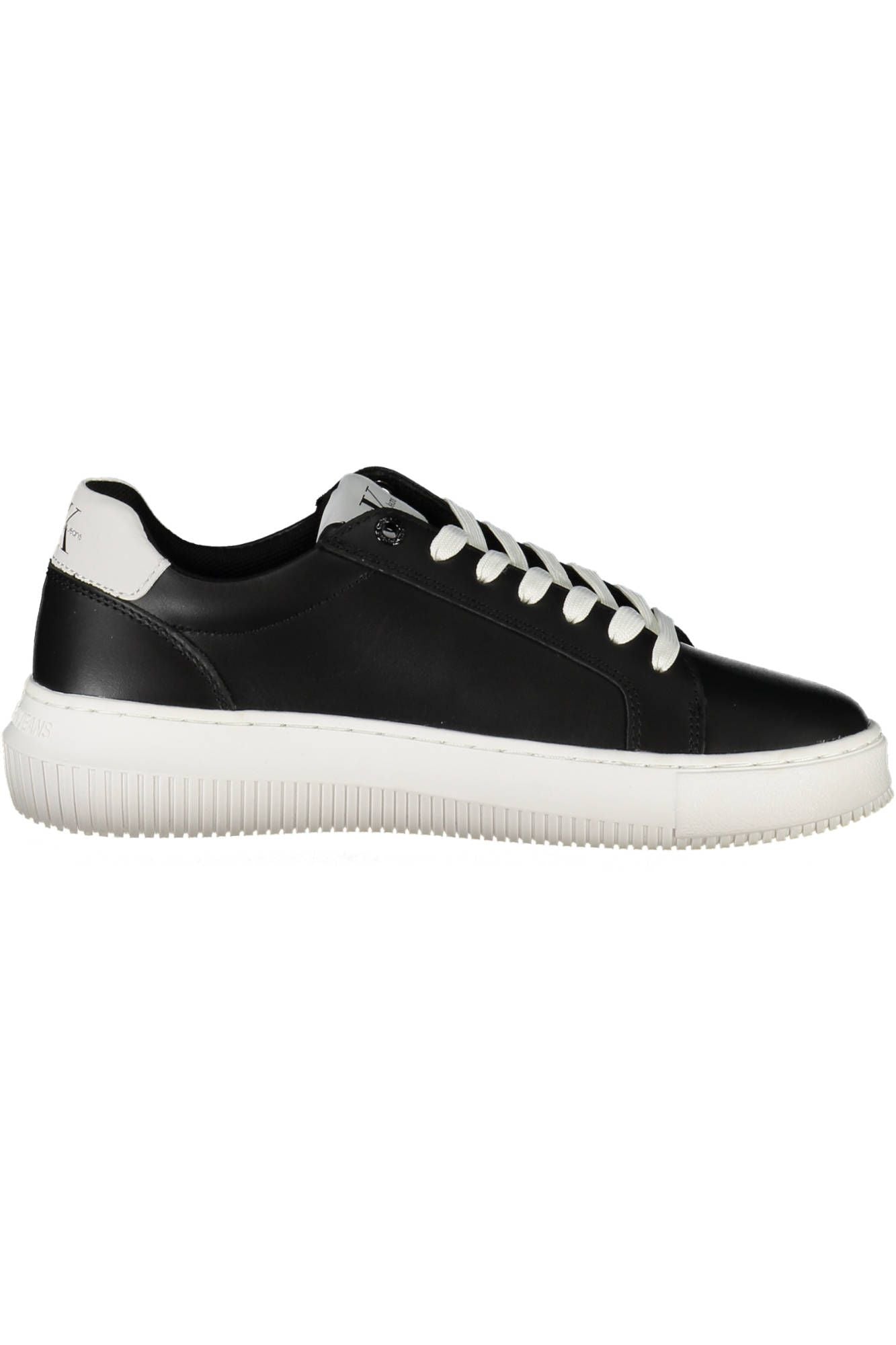 Black Leather Women Sneaker - GLAMHUB BOUTIQUE 