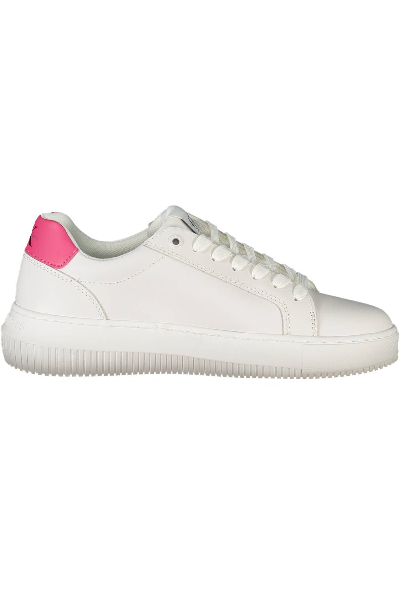 White Leather Women Sneaker - GlamHub Luxury and Icon Brand Clothing