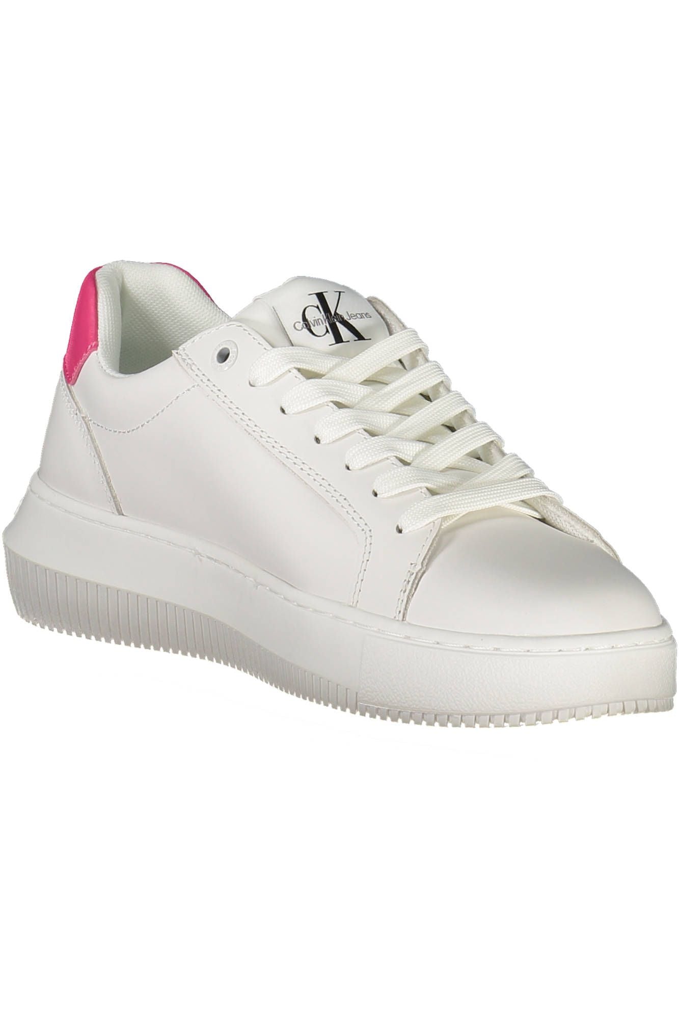 White Leather Women Sneaker - GlamHub Luxury and Icon Brand Clothing