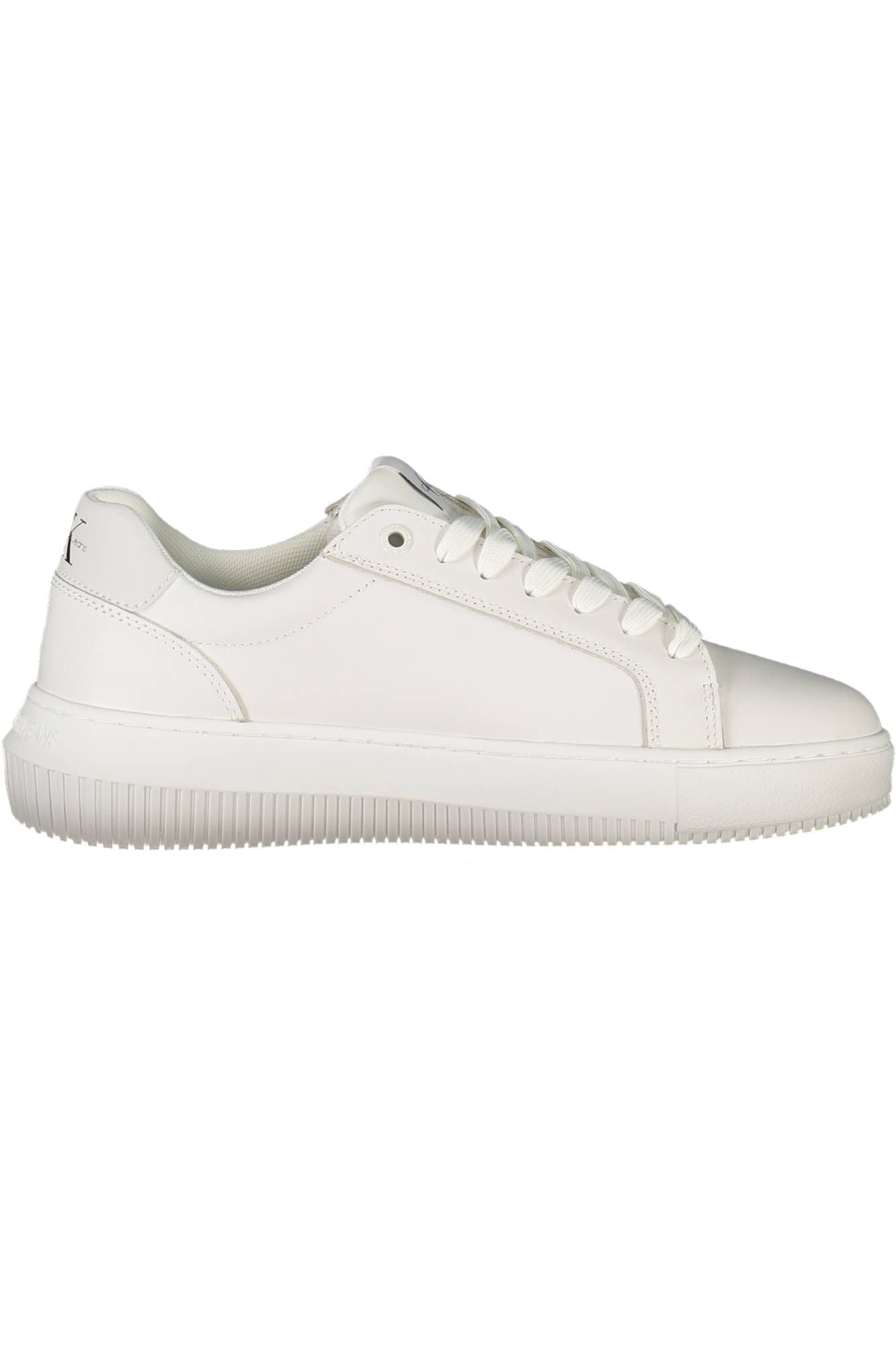 White Leather Womens Sneaker - GLAMHUB BOUTIQUE 