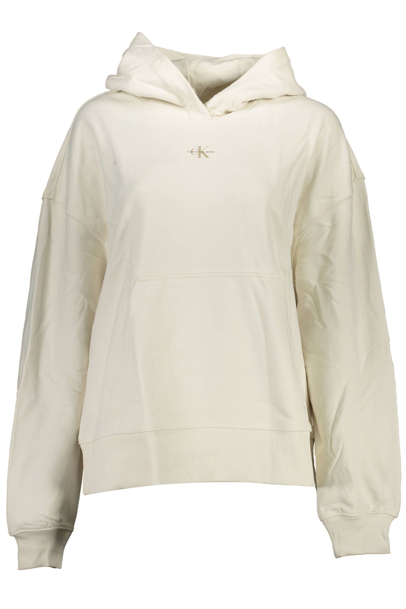 White Cotton Women Sweater - GLAMHUB BOUTIQUE 