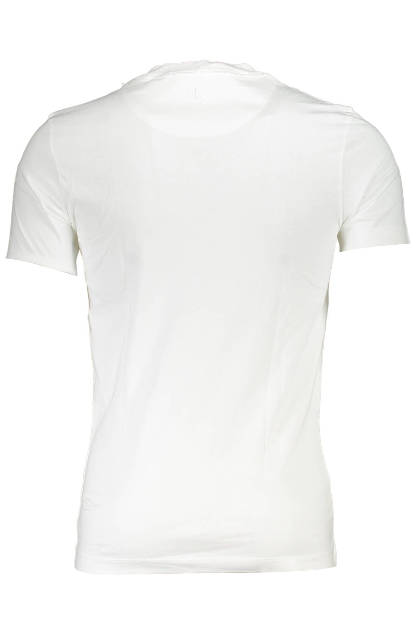 White Cotton Men T-Shirt - GLAMHUB BOUTIQUE 