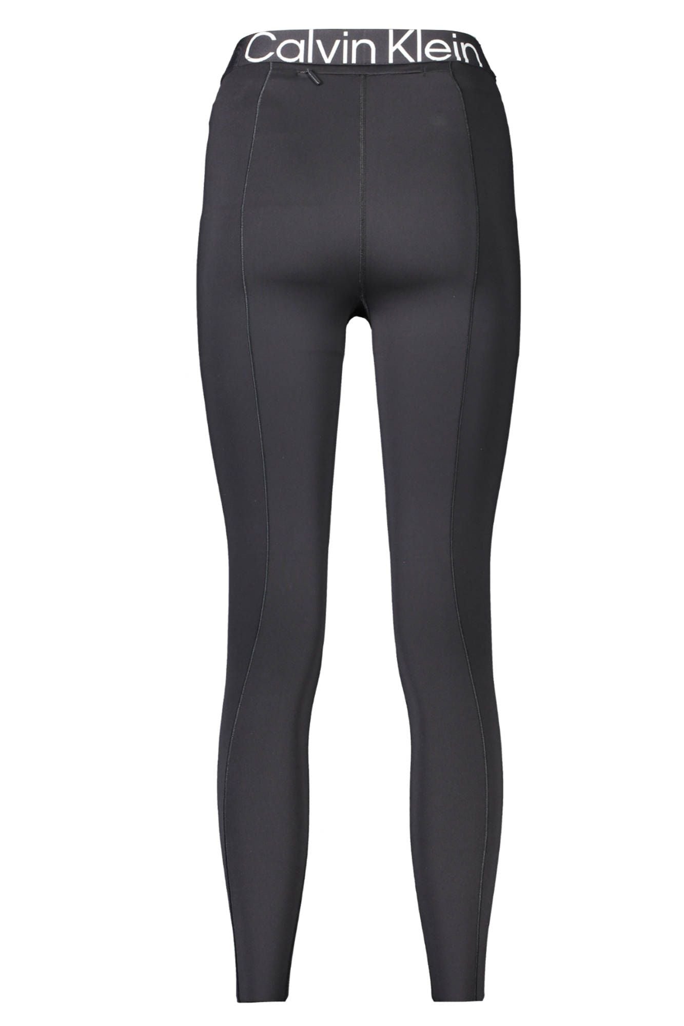 Black Polyester Women Leggings - GLAMHUB BOUTIQUE 