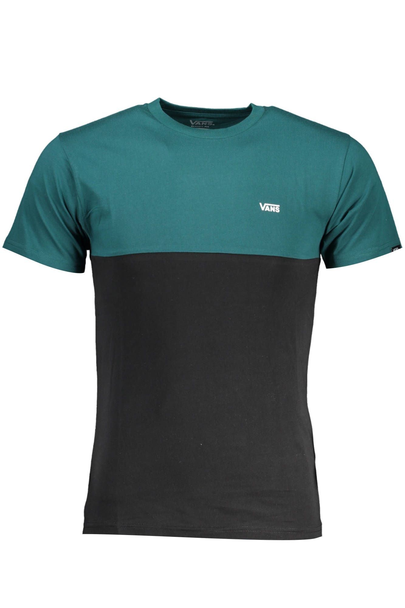 Green Cotton Men T-Shirt - GlamHub Luxury and Icon Brand Clothing