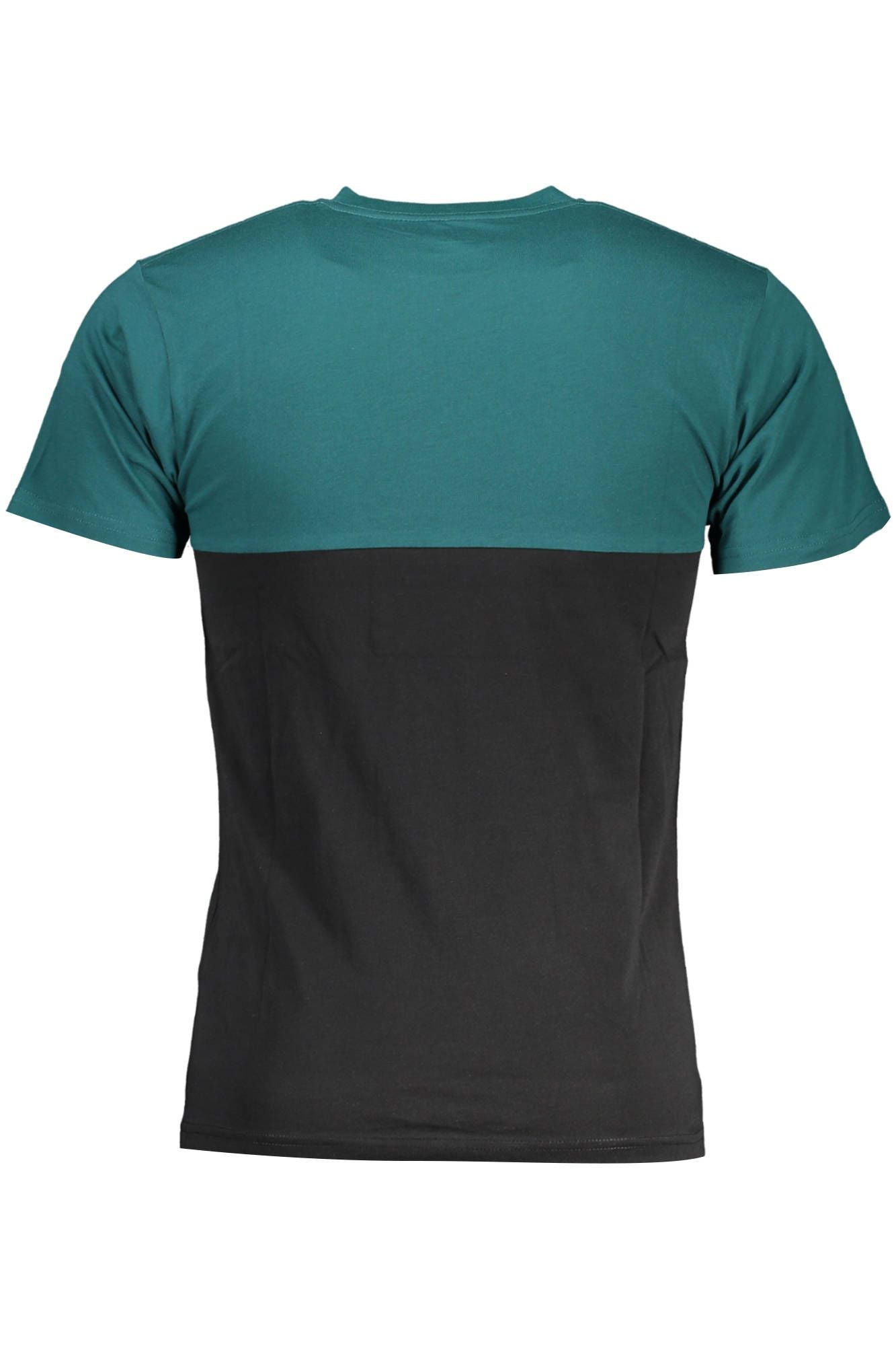 Green Cotton Men T-Shirt - GlamHub Luxury and Icon Brand Clothing