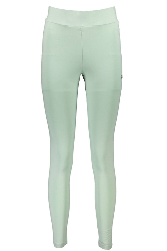 Green Cotton Women Legging