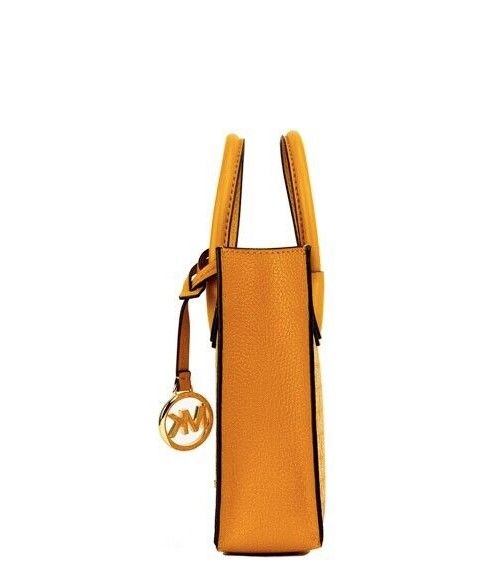 Mercer XS Honeycomb Gold Signature PVC North South Shopper Crossbody Bag - GLAMHUB BOUTIQUE 