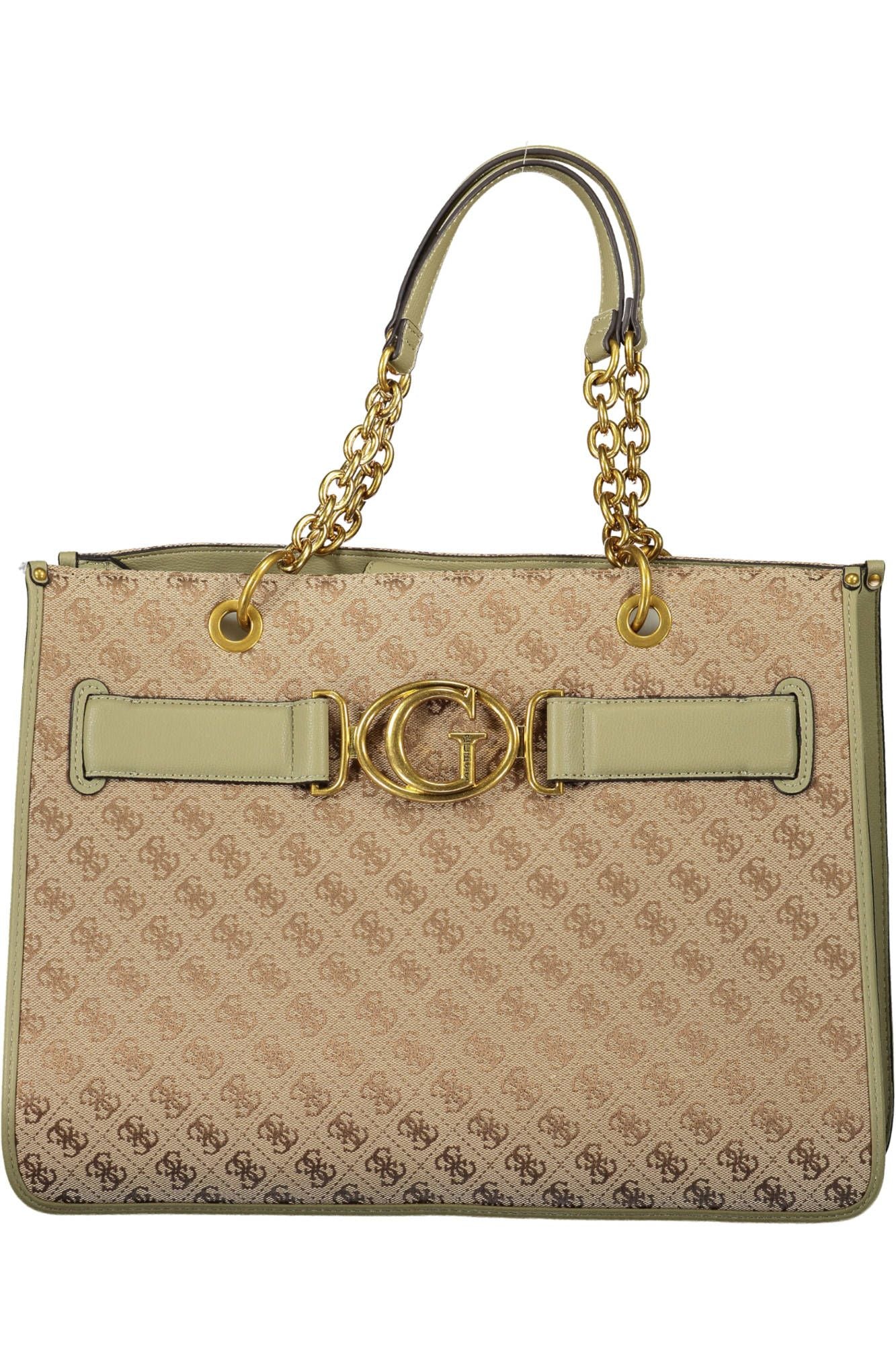 Green Polyester Women Handbag - GLAMHUB BOUTIQUE 