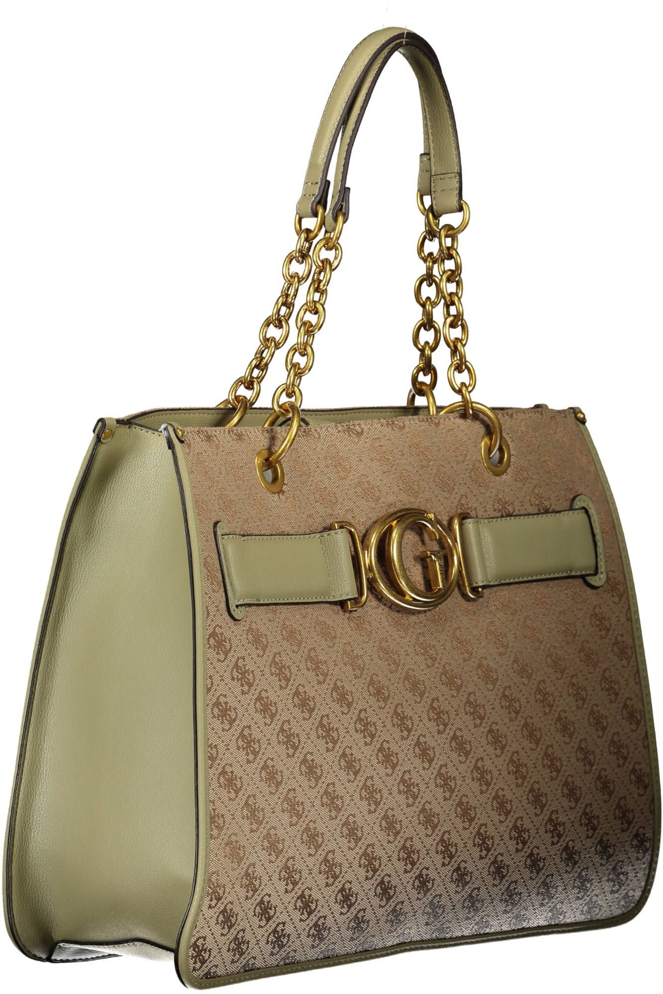 Green Polyester Women Handbag - GLAMHUB BOUTIQUE 