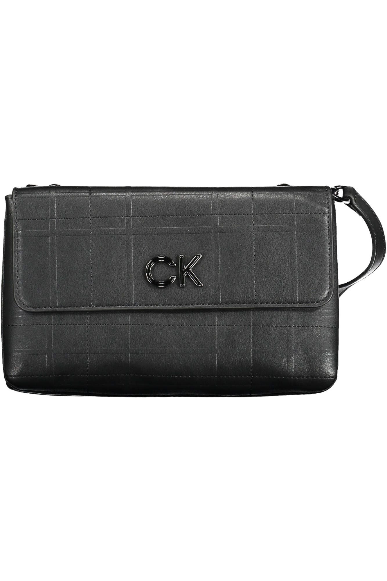 Black Polyester Women Handbag - GLAMHUB BOUTIQUE 