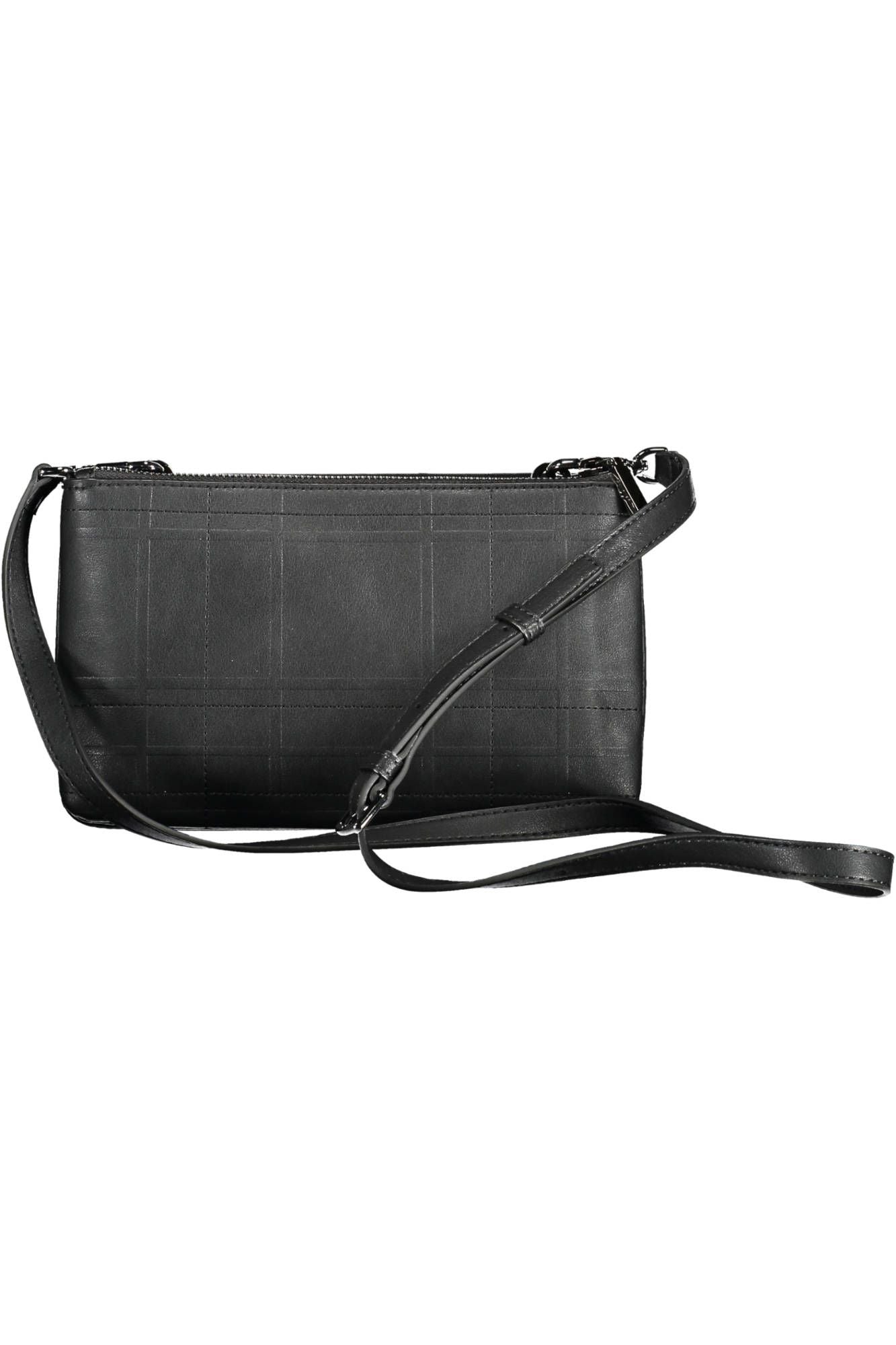 Black Polyester Women Handbag - GLAMHUB BOUTIQUE 