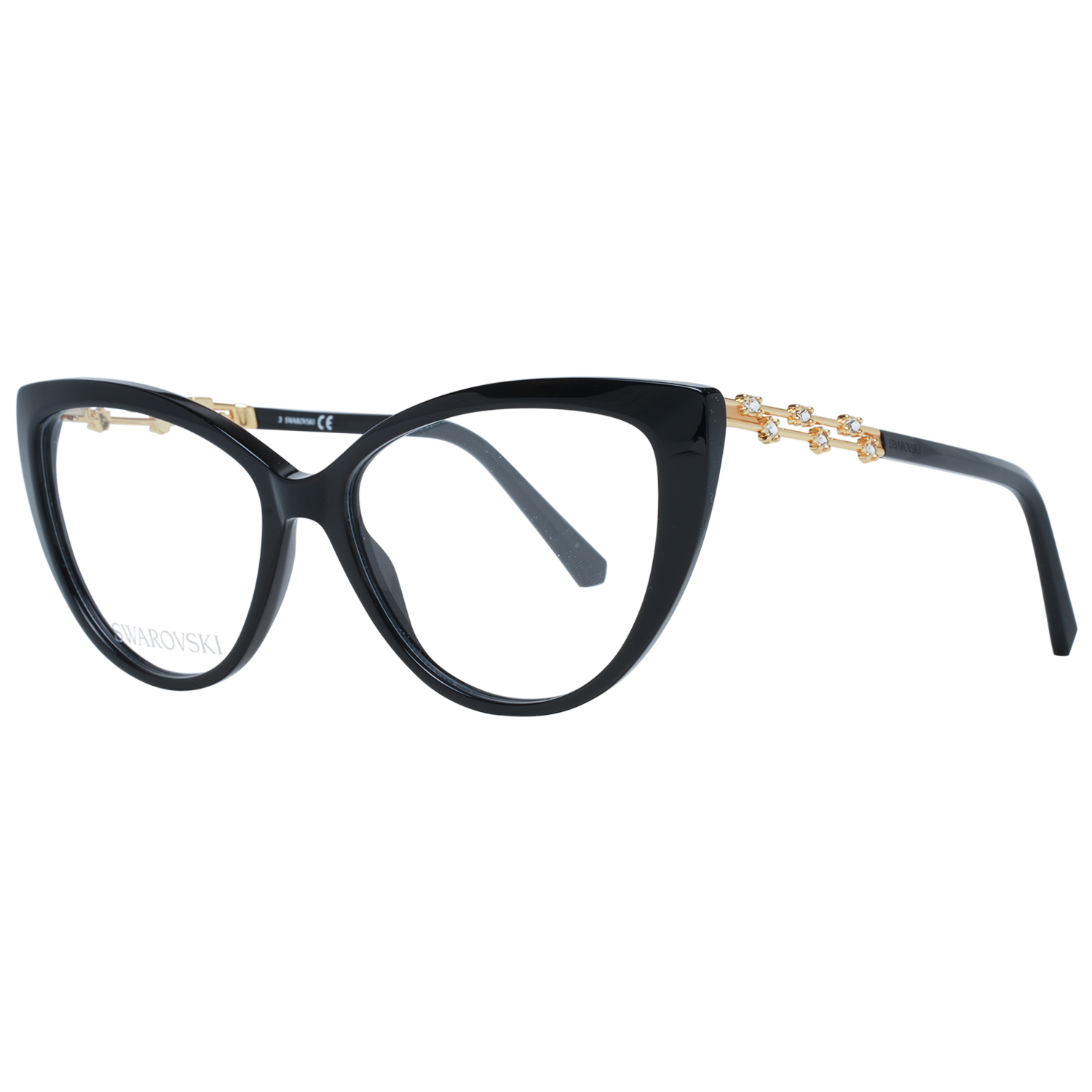 Elegant Black Cat Eye Designer Eyeglasses - GlamHub Luxury and Icon Brand Clothing