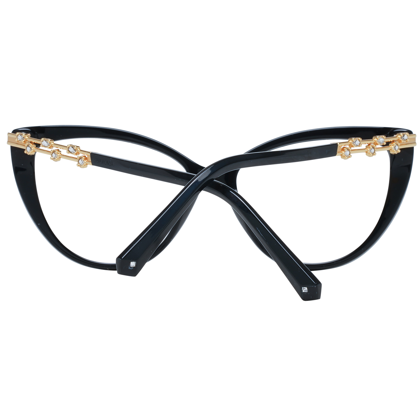 Elegant Black Cat Eye Designer Eyeglasses - GlamHub Luxury and Icon Brand Clothing