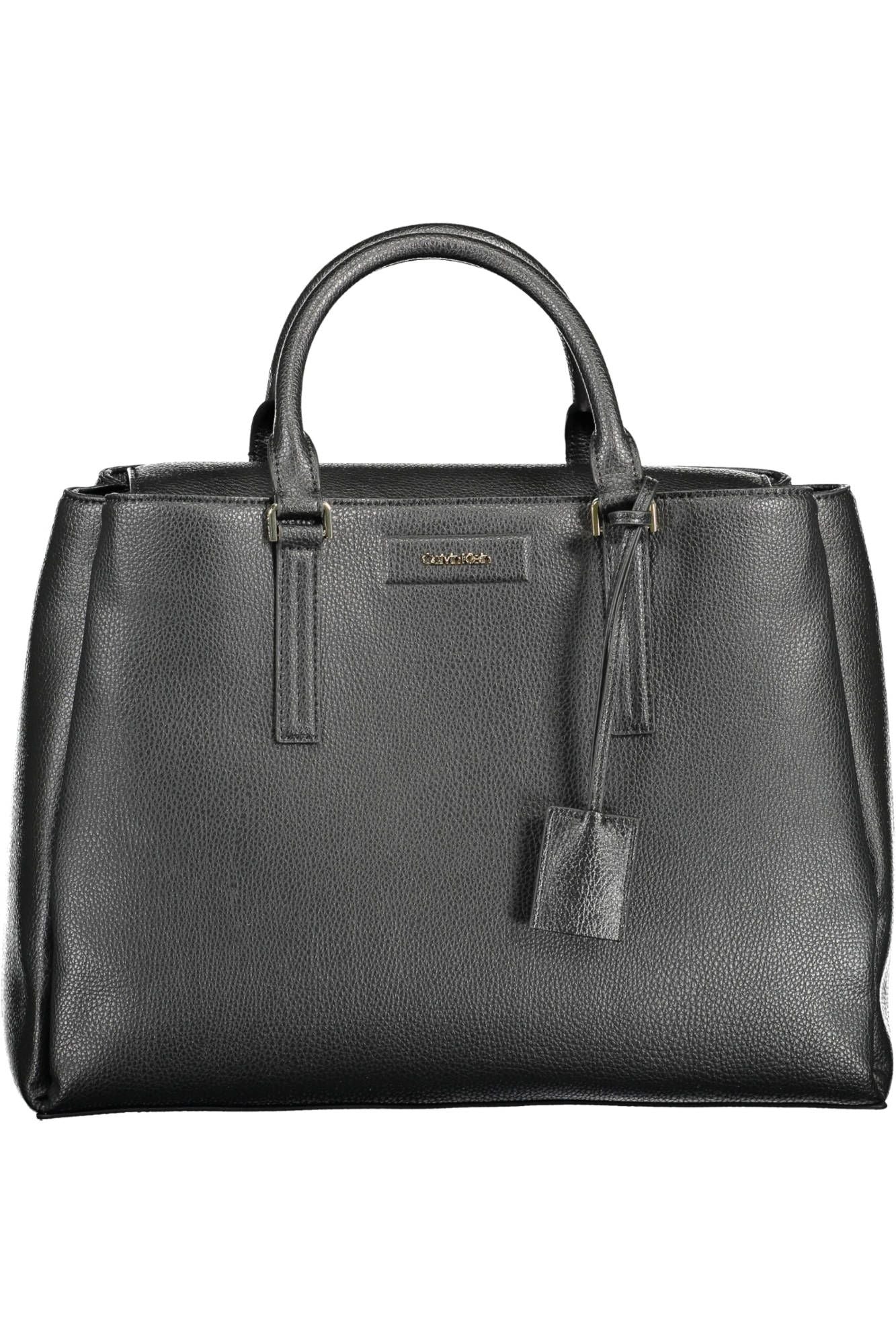 Black Polyester Women Handbag - GLAMHUB BOUTIQUE 