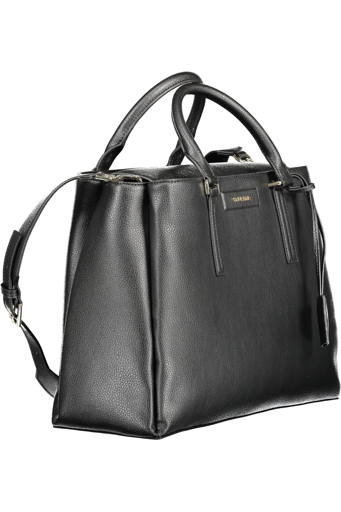 Black Polyester Women Handbag - GLAMHUB BOUTIQUE 