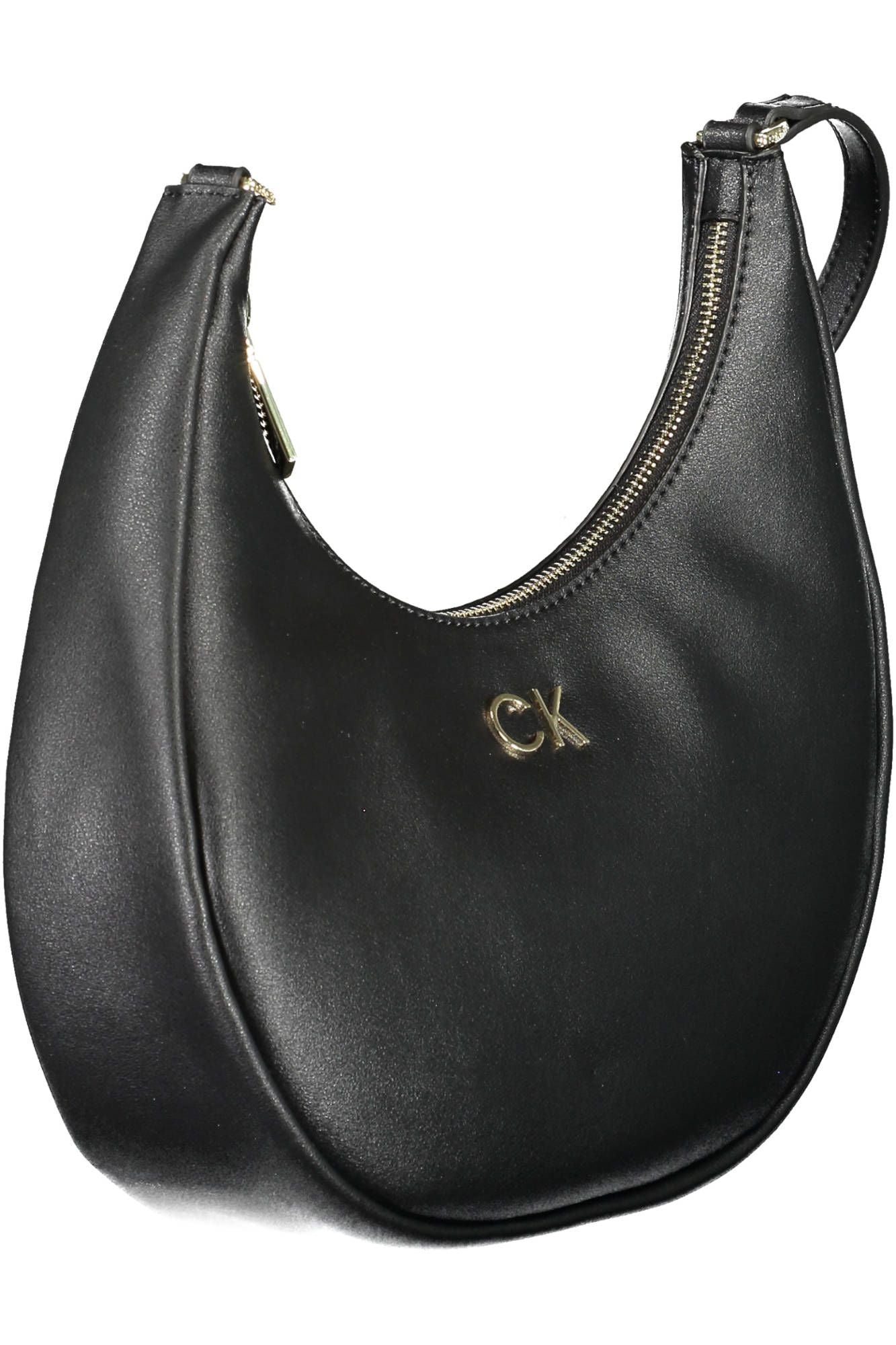 Black Polyester Women Handbag - GLAMHUB BOUTIQUE 