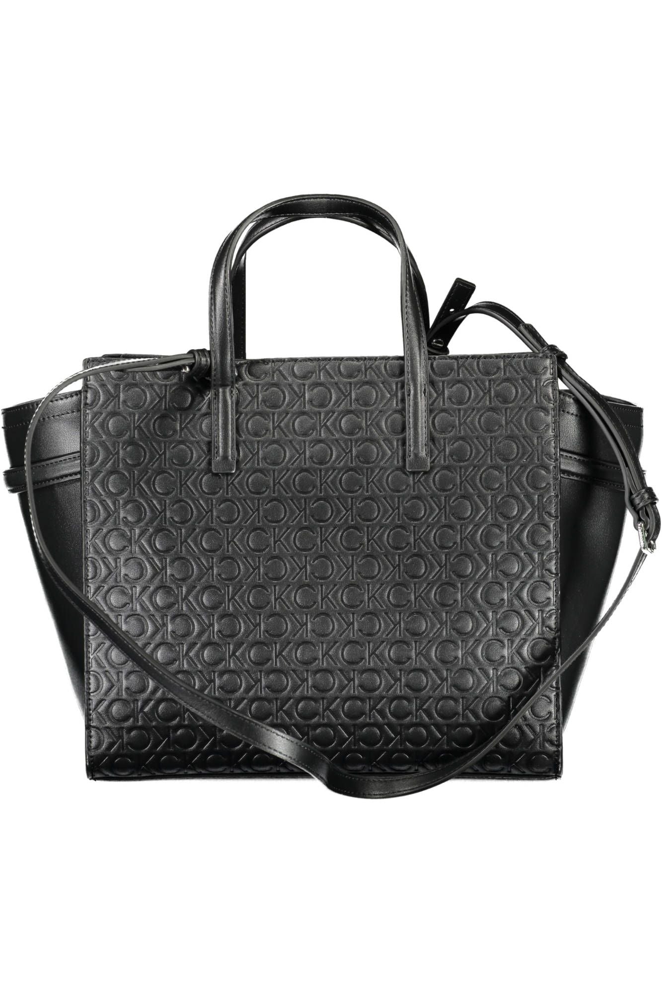 Black Polyester Women Handbag - GLAMHUB BOUTIQUE 