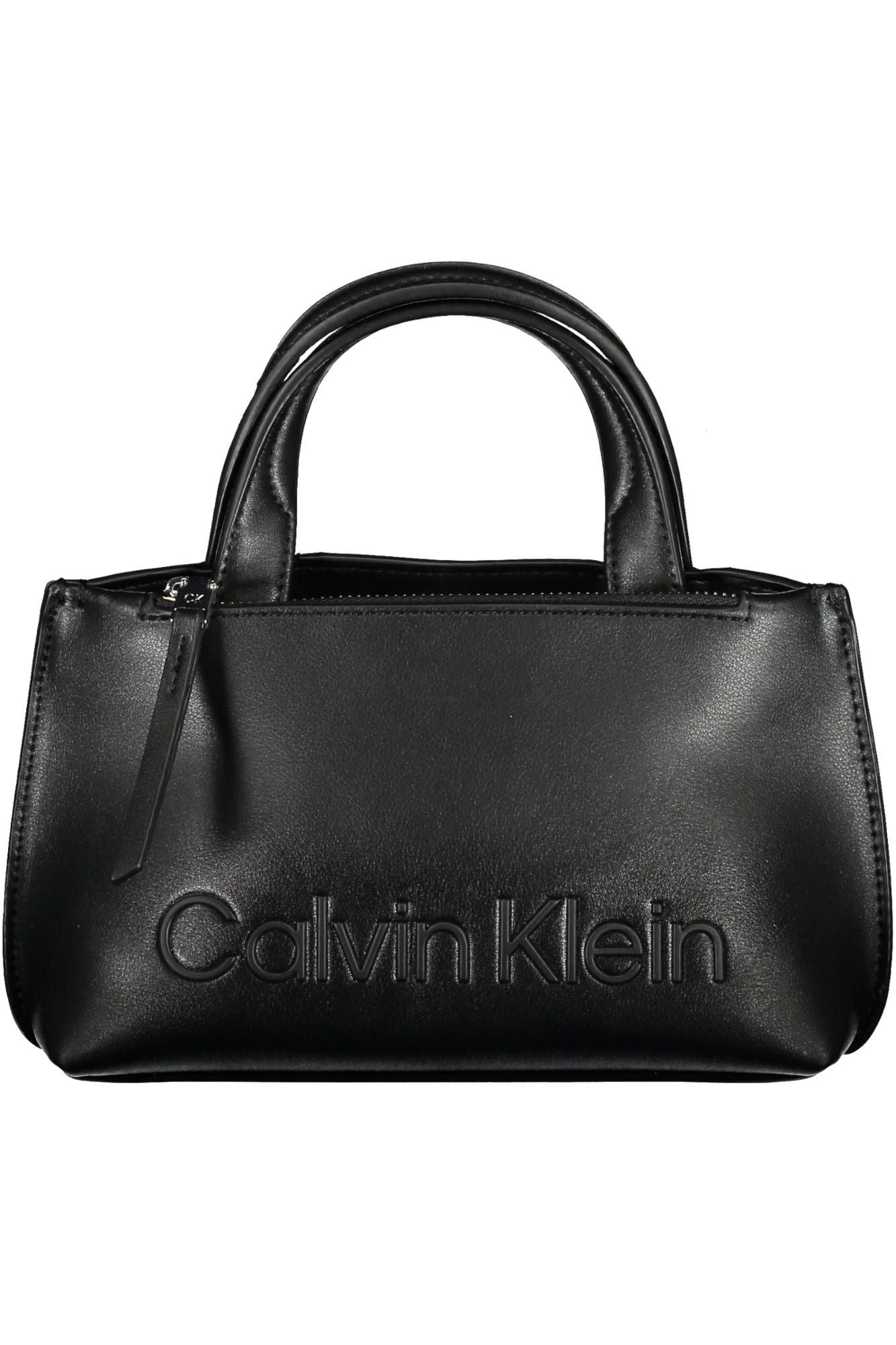 Black Polyester Women Handbag - GLAMHUB BOUTIQUE 