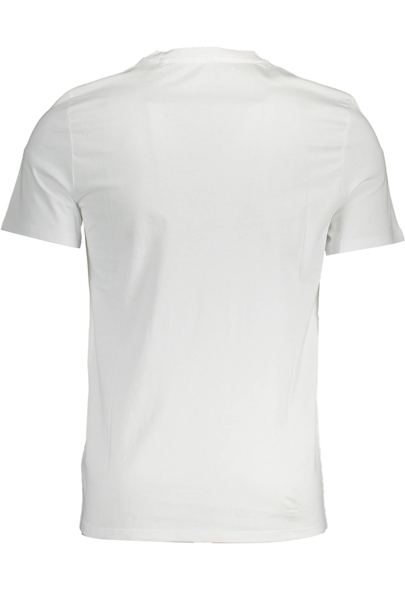 White Cotton Men TShirt - GLAMHUB BOUTIQUE 