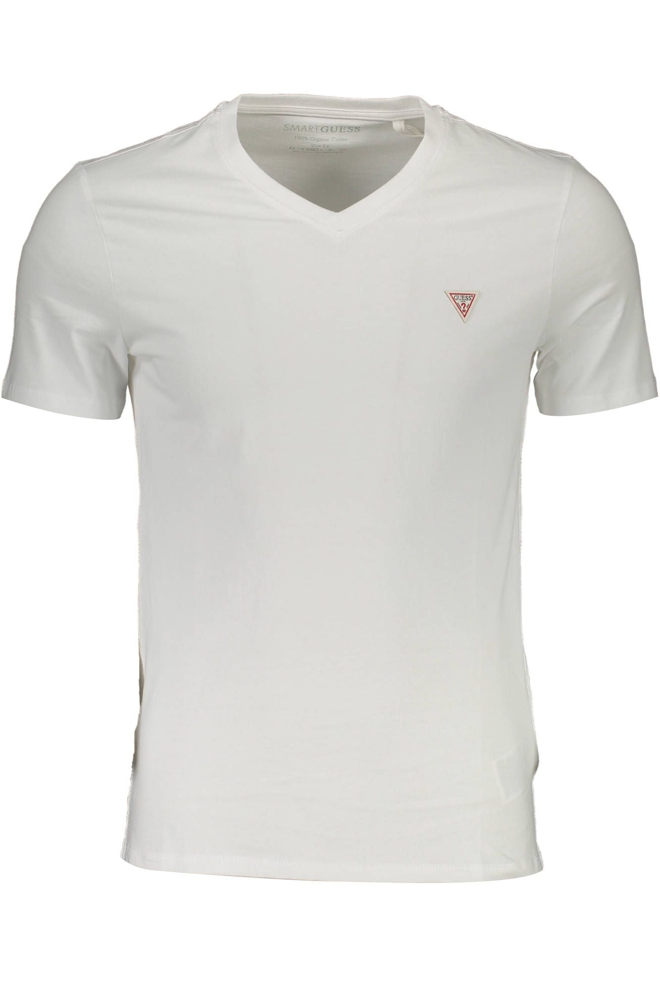 White Cotton Men TShirt - GLAMHUB BOUTIQUE 