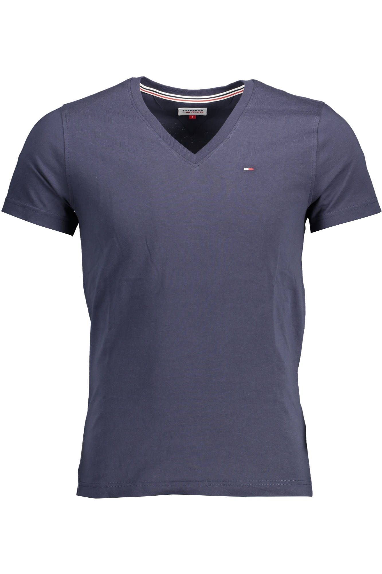 Blue Cotton Men T-Shirt - GLAMHUB BOUTIQUE 