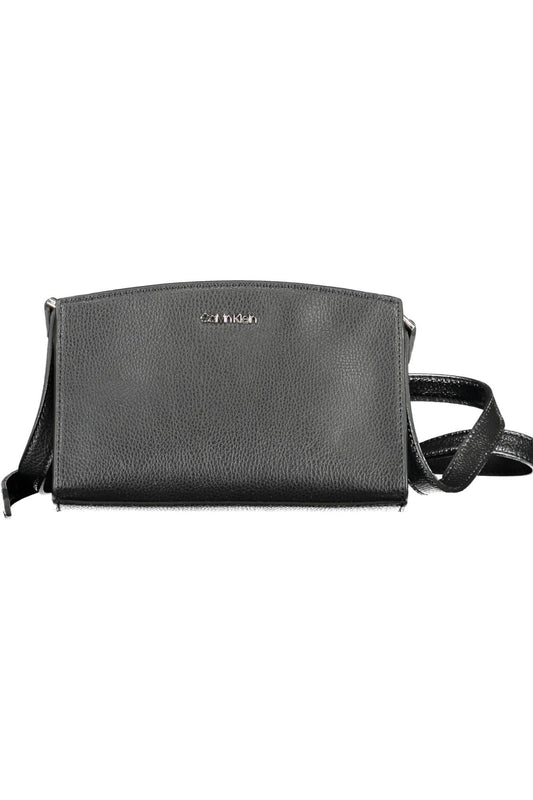 Black Polyester Women Handbag - GLAMHUB BOUTIQUE 