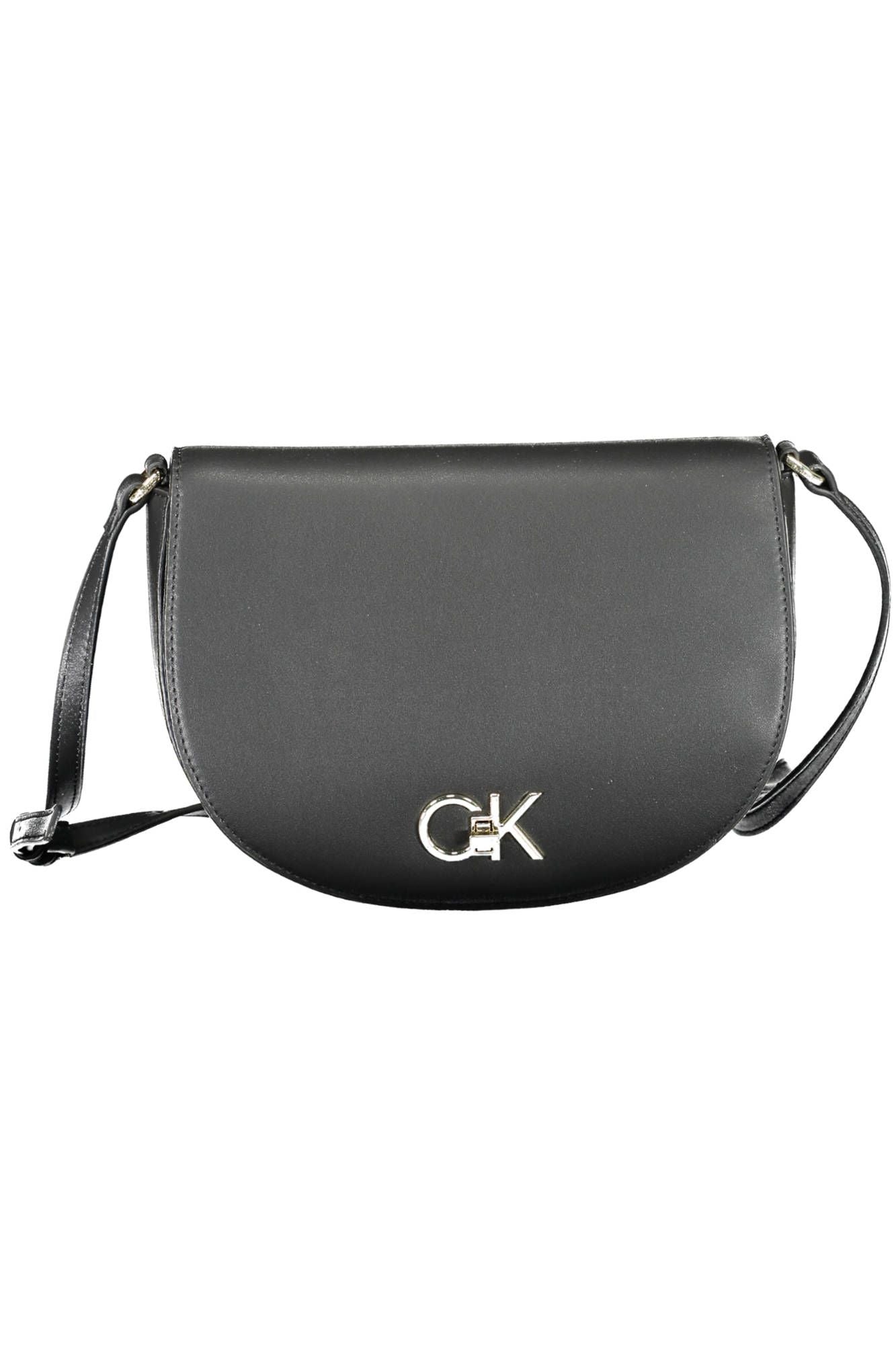 Black Polyester Womens Handbag - GLAMHUB BOUTIQUE 