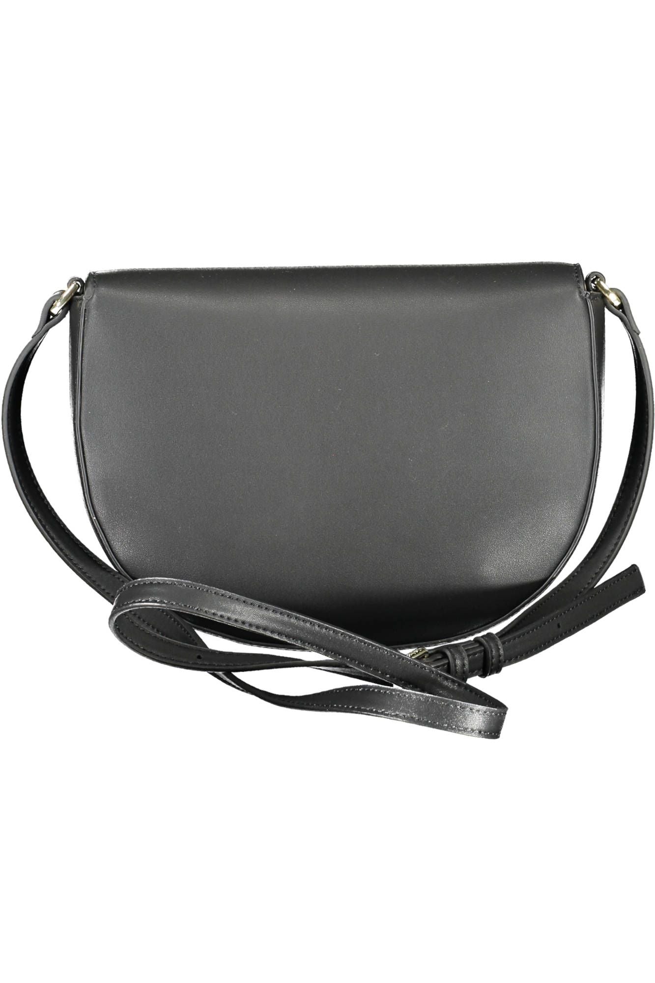 Black Polyester Womens Handbag - GLAMHUB BOUTIQUE 