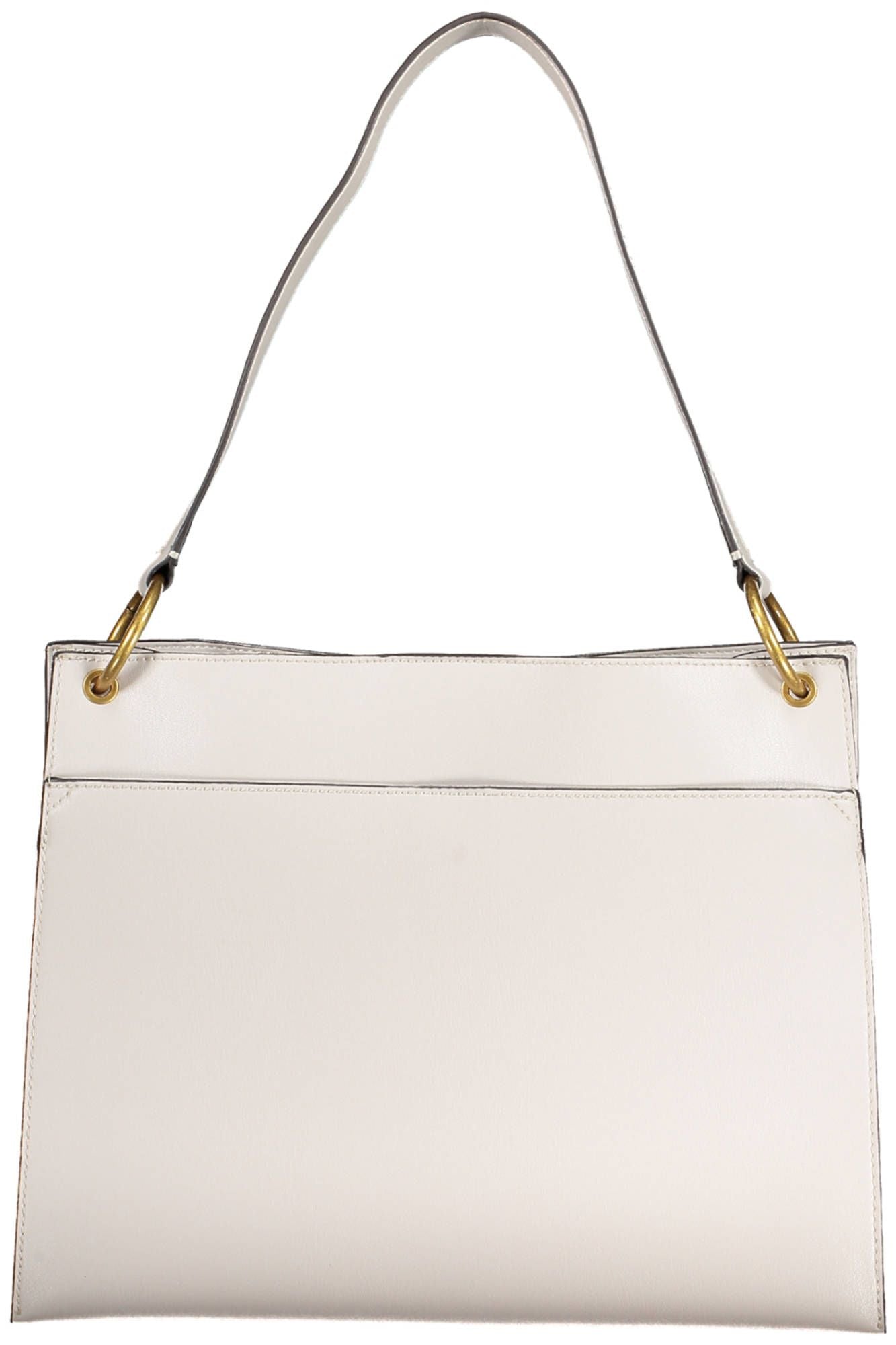 Gray Polyethylene Women Handbag - GLAMHUB BOUTIQUE 