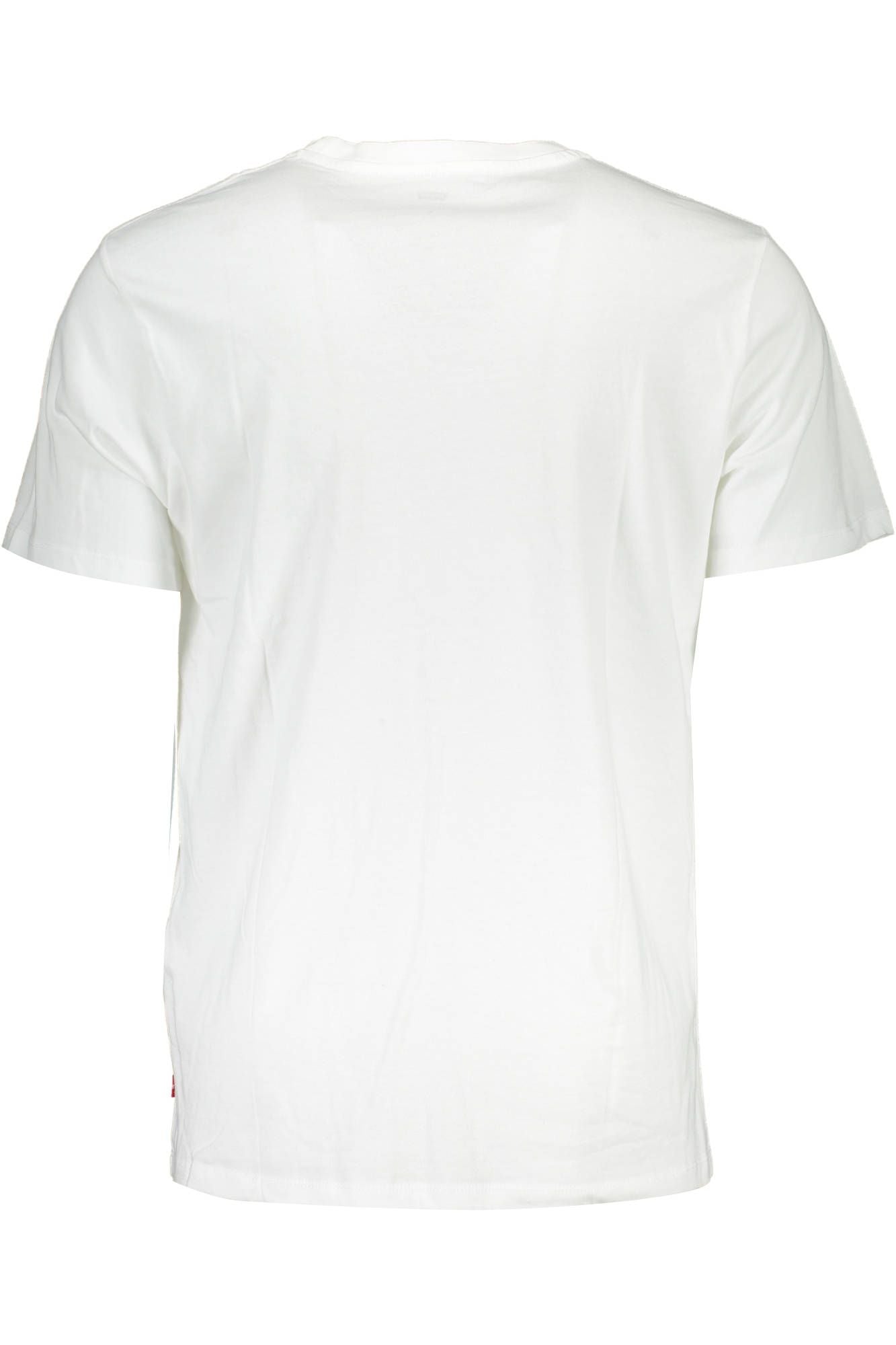 White Cotton Men T-Shirt - GLAMHUB BOUTIQUE 