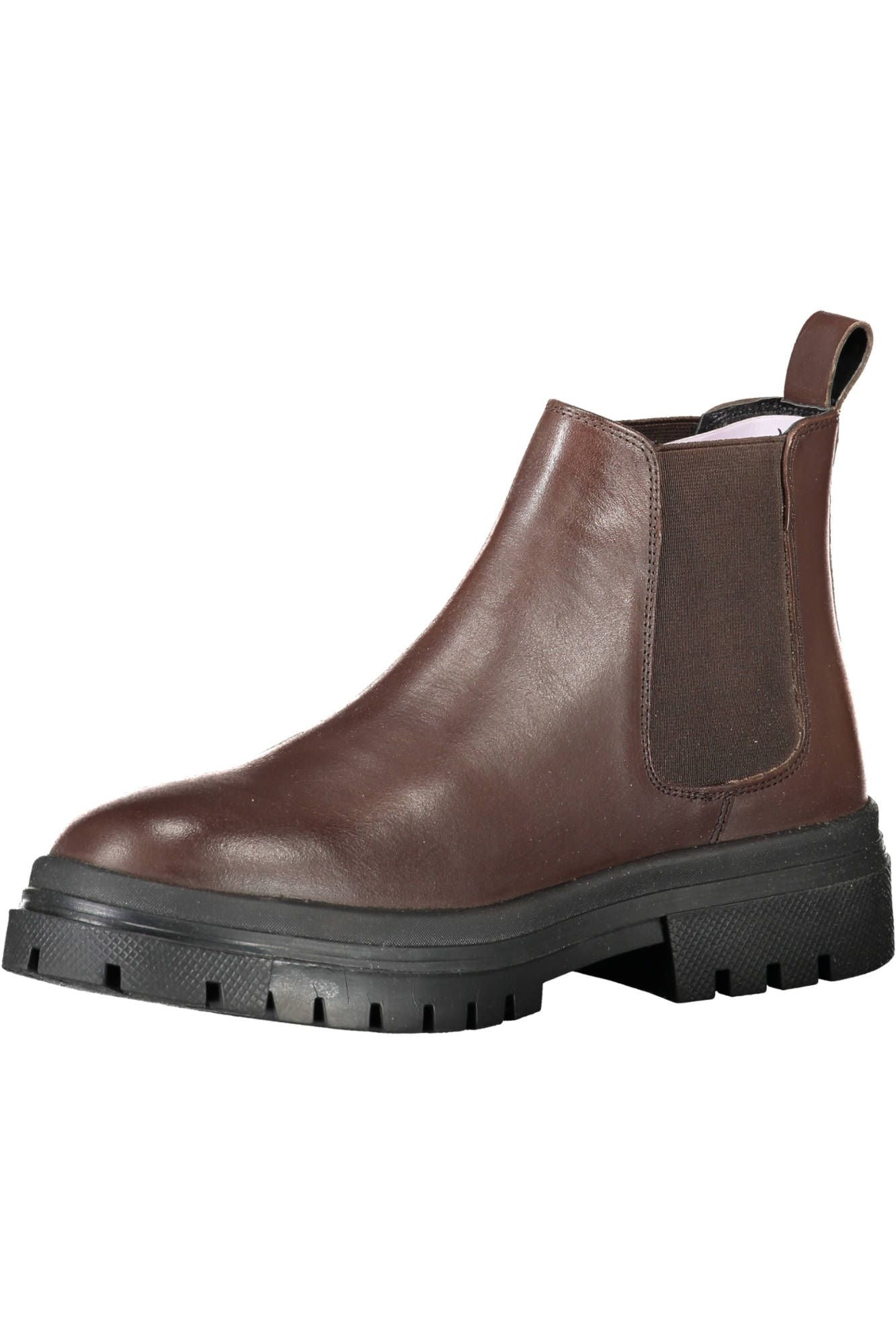 Brown Leather Men Boot - GlamHub Luxury and Icon Brand Clothing