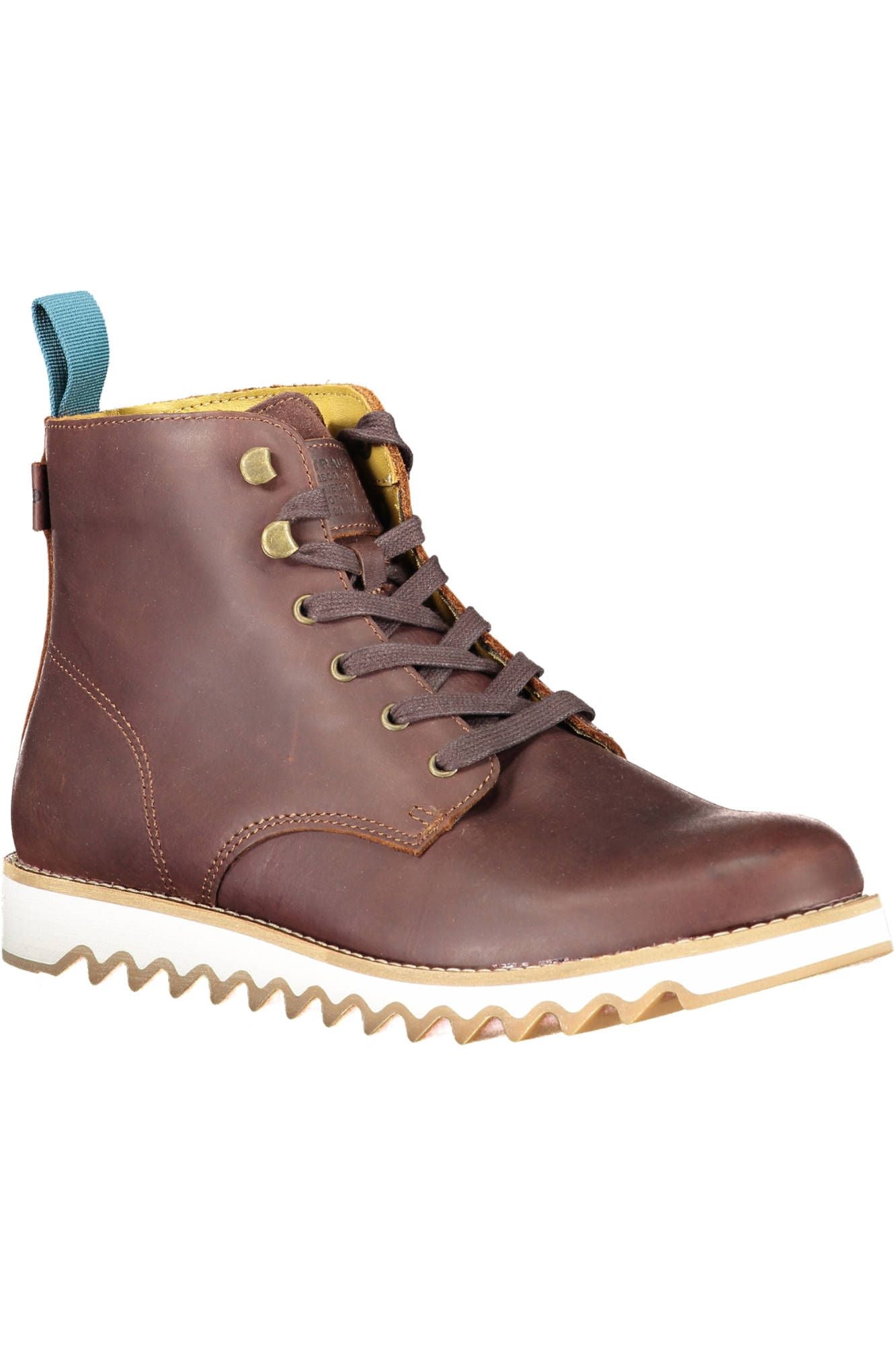 Brown Leather Men Boot - GlamHub Luxury and Icon Brand Clothing