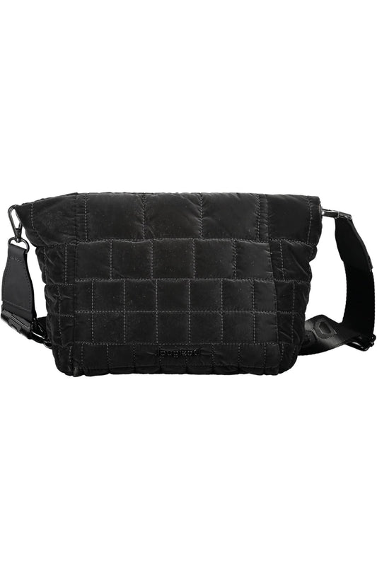 Schwarze Clutch aus Polyethylen für Damen