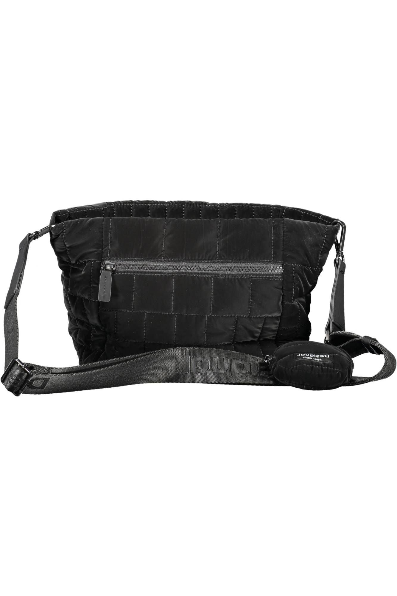 Schwarze Clutch aus Polyethylen für Damen