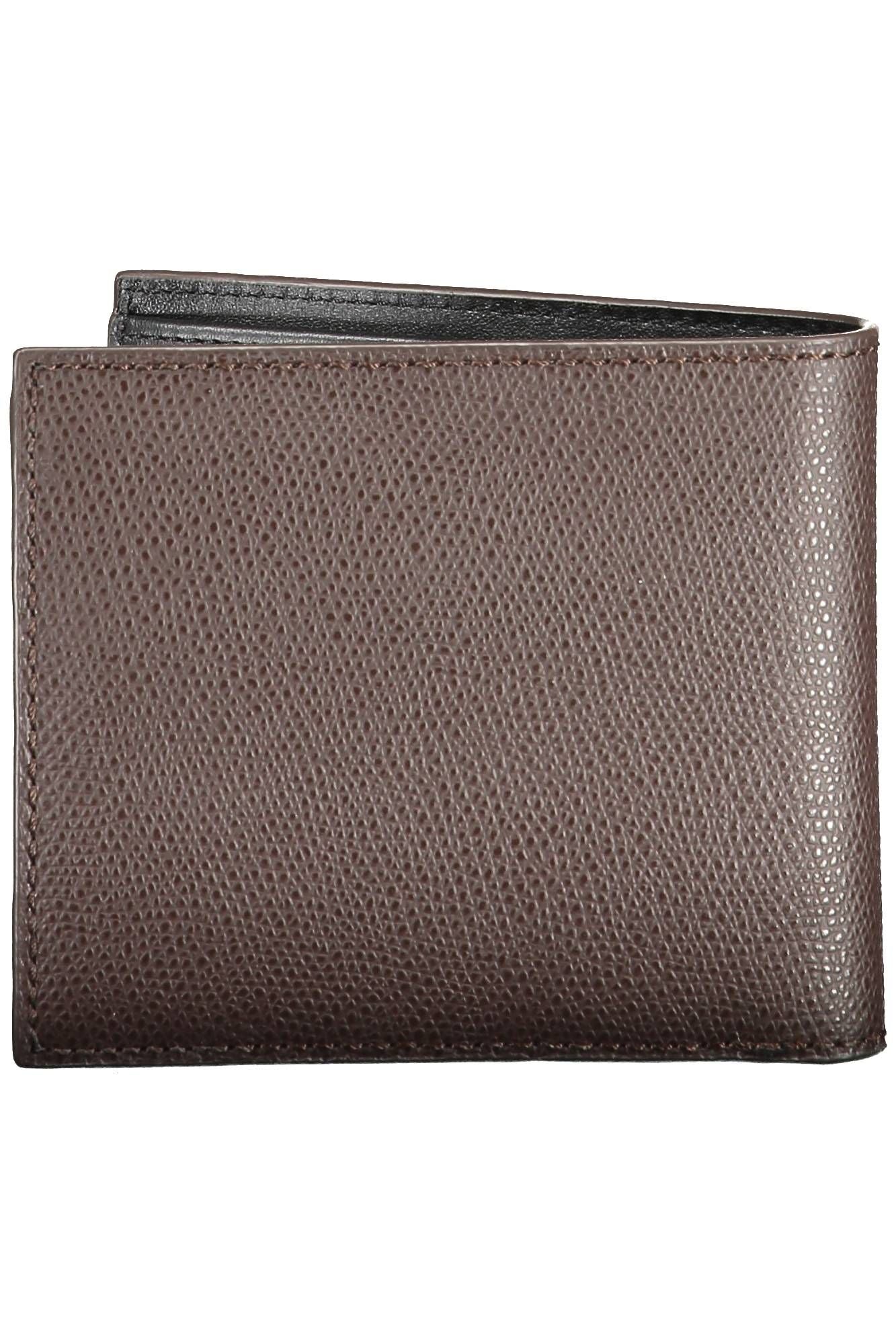 Brown Leather Men Wallet - GLAMHUB BOUTIQUE 