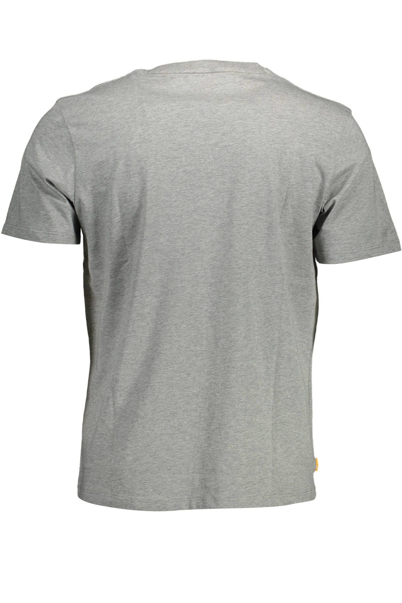 Gray Cotton Men T-Shirt - GlamHub Luxury and Icon Brand Clothing