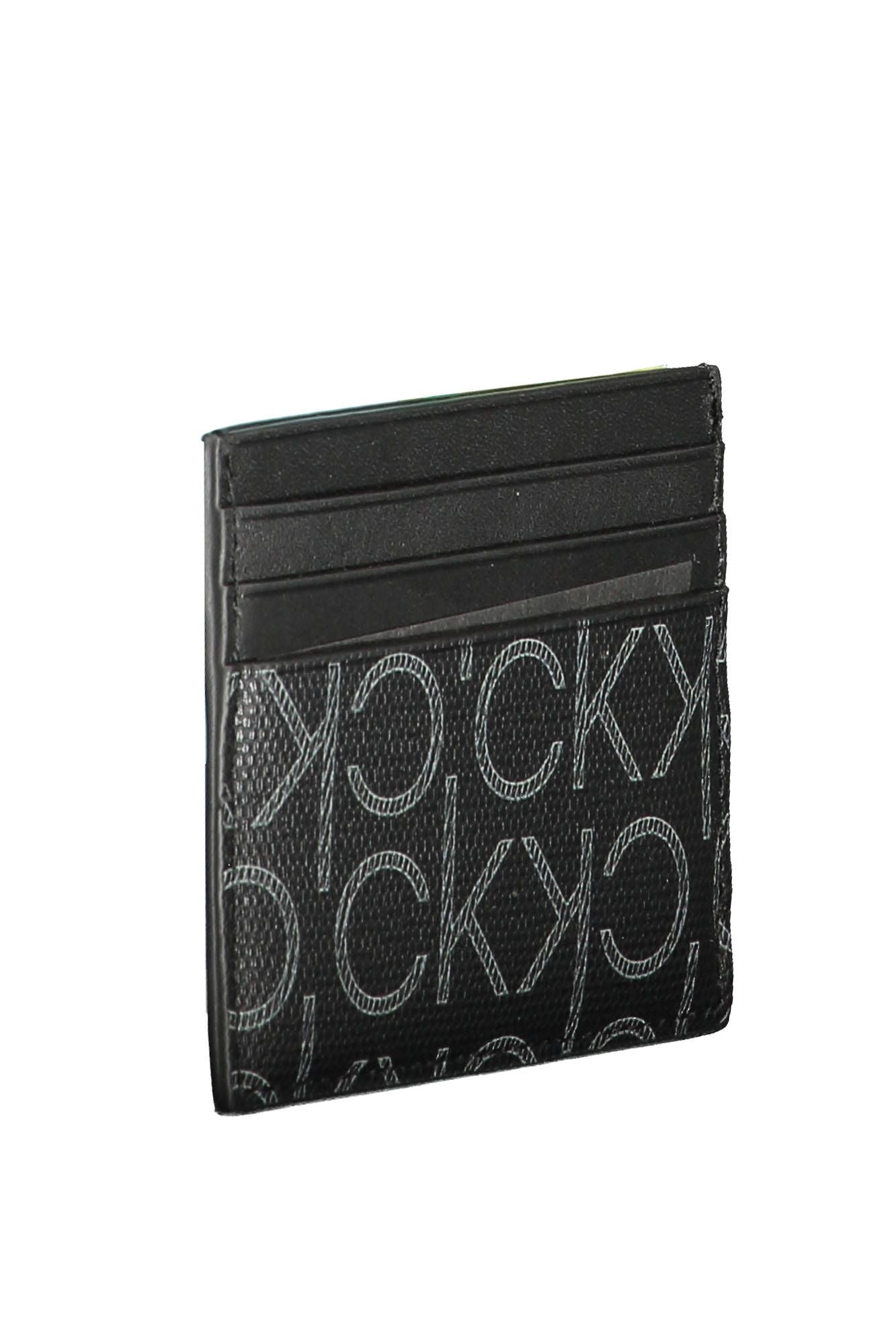 Black Polyethylene Men Wallet - GLAMHUB BOUTIQUE 