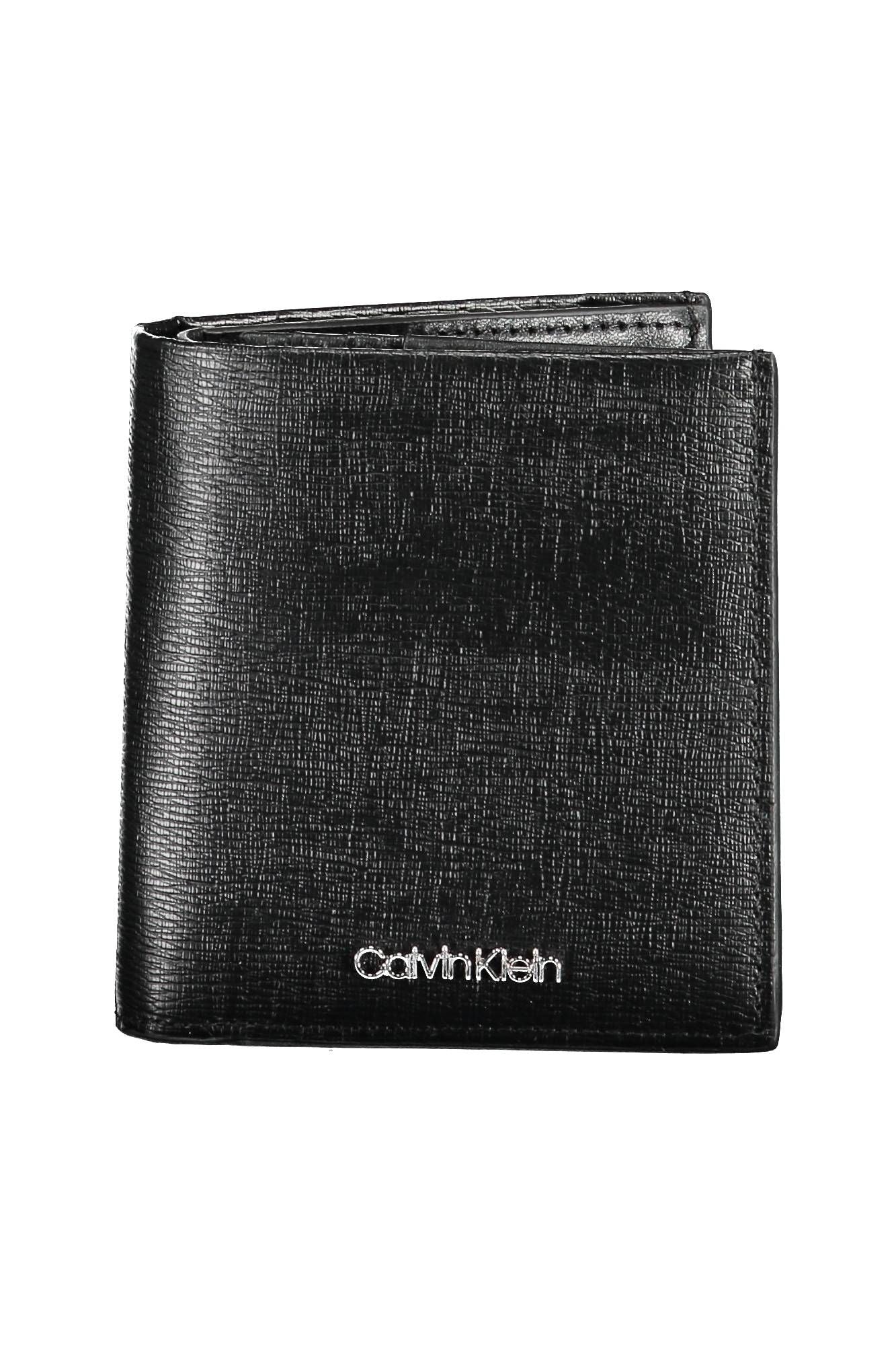 Black Leather Mens Wallet - GLAMHUB BOUTIQUE 