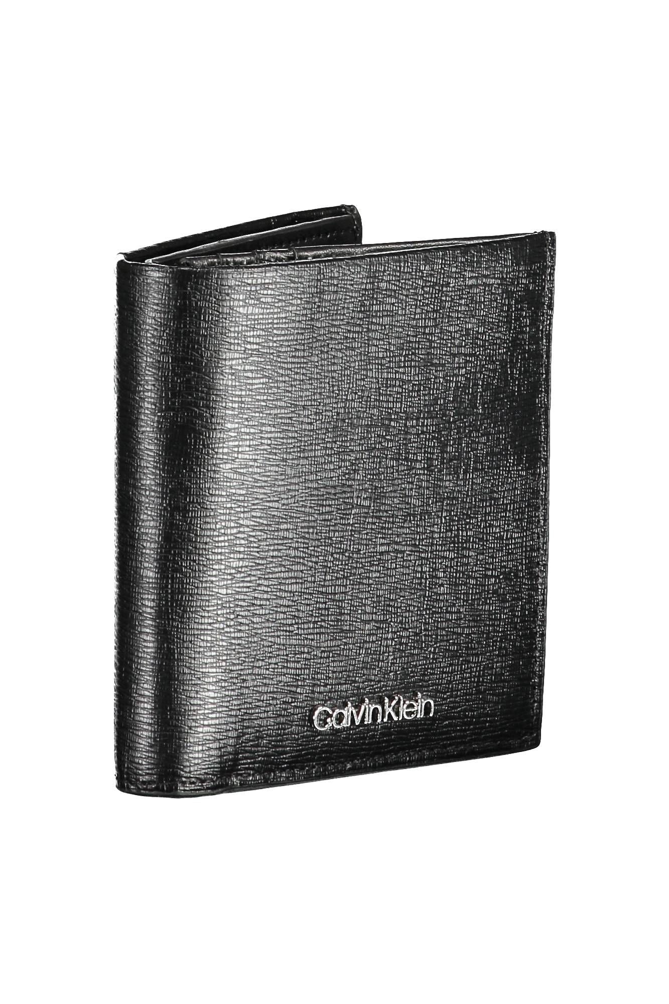 Black Leather Mens Wallet - GLAMHUB BOUTIQUE 