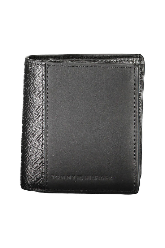 Black Leather Men Wallet - GLAMHUB BOUTIQUE 