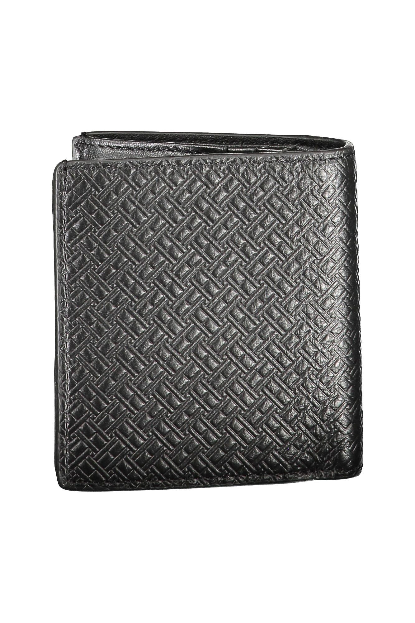 Black Leather Men Wallet - GLAMHUB BOUTIQUE 