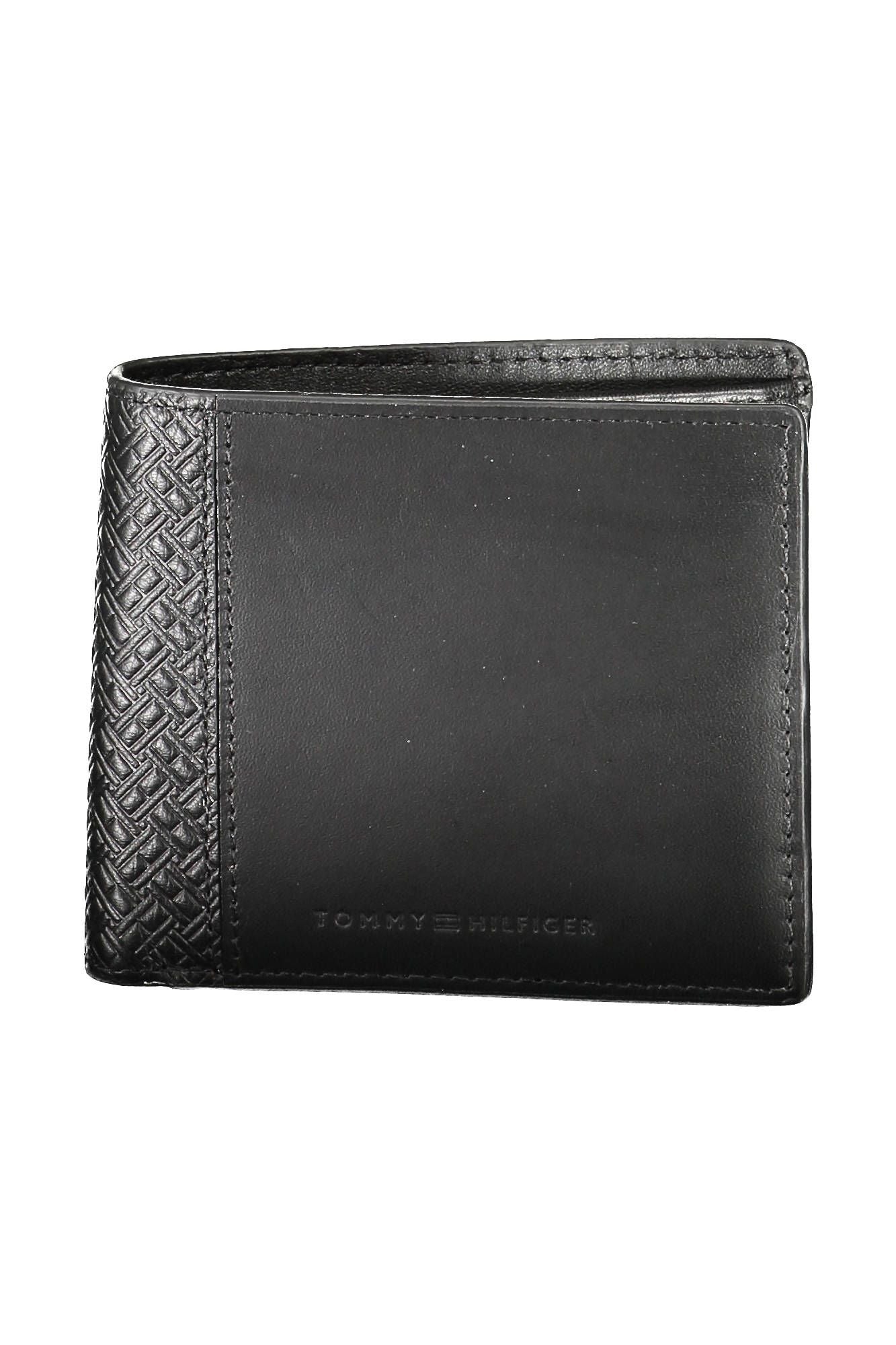 Black Leather Men Wallet - GLAMHUB BOUTIQUE 