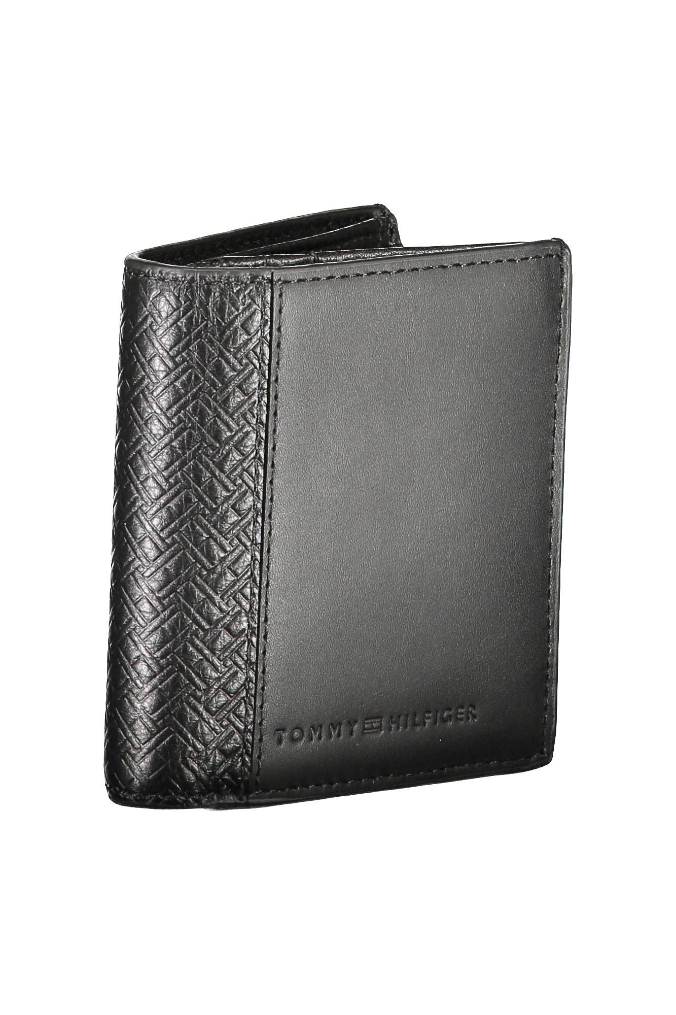 Black Leather Men Wallet - GLAMHUB BOUTIQUE 