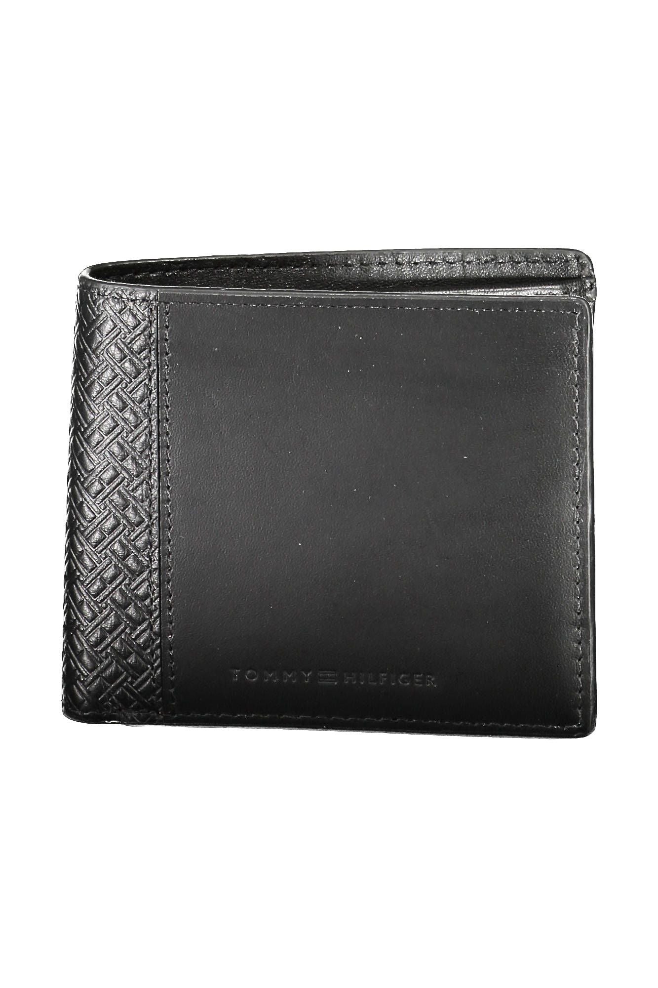 Black Leather Men Wallet - GLAMHUB BOUTIQUE 