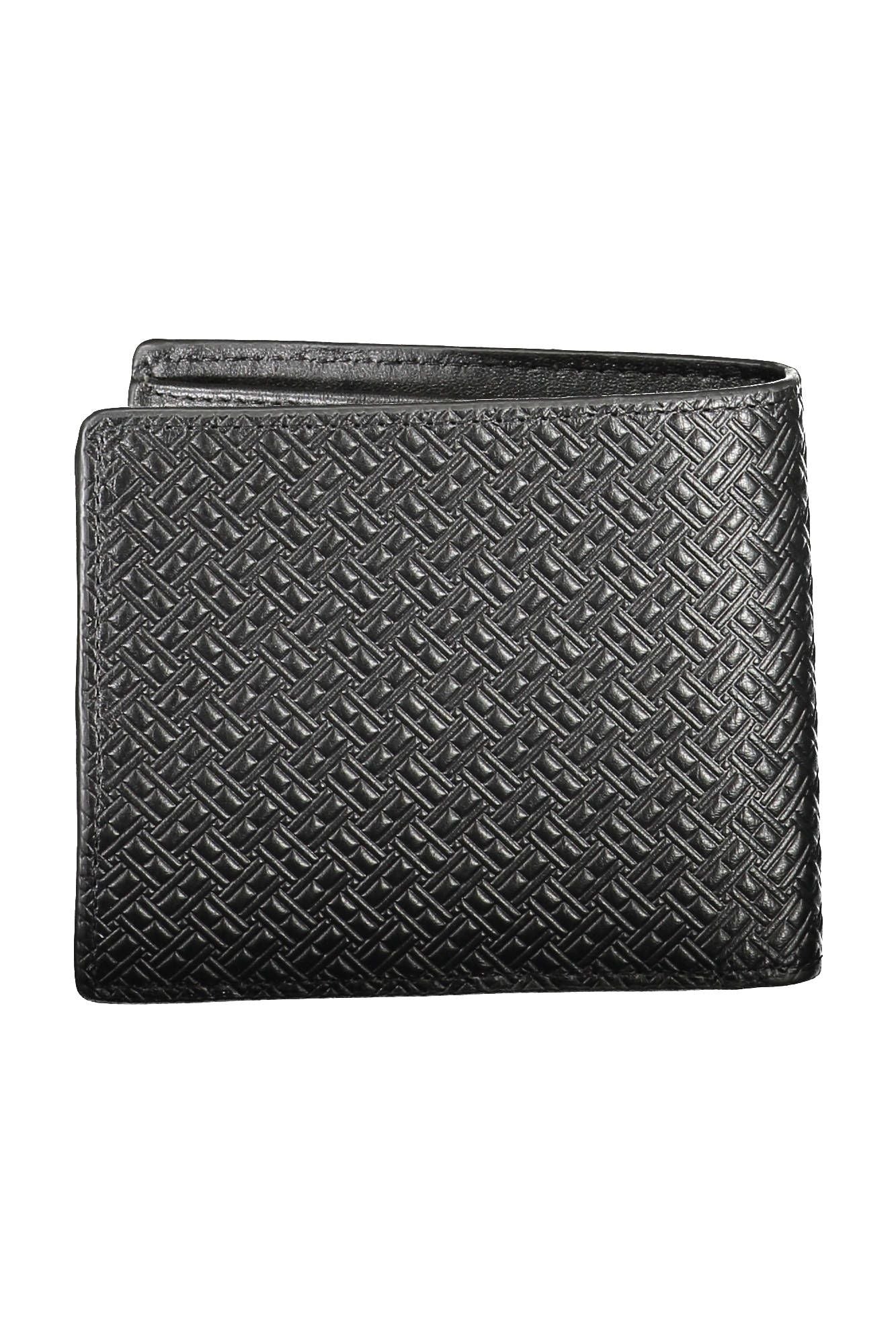 Black Leather Men Wallet - GLAMHUB BOUTIQUE 