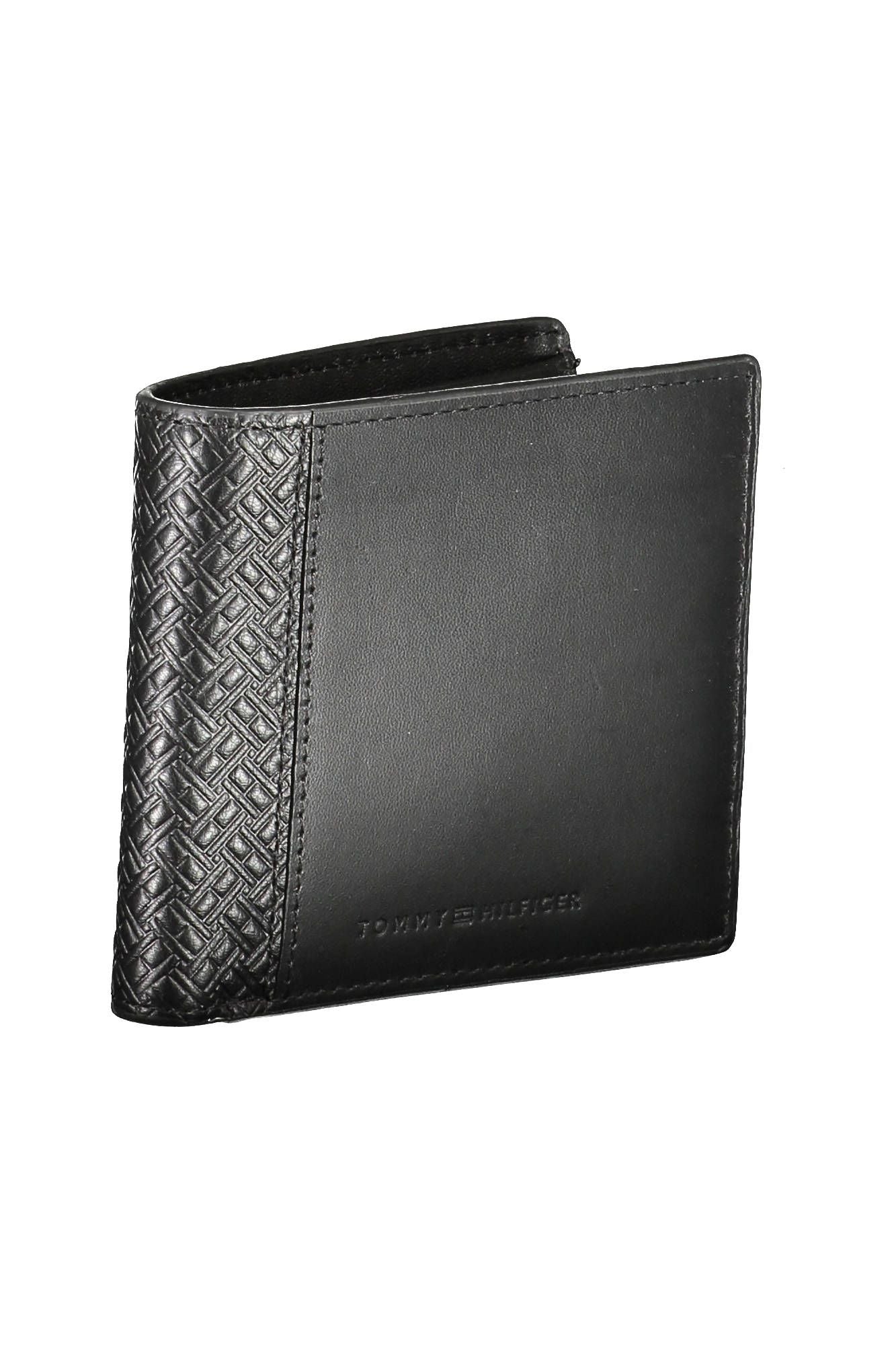 Black Leather Men Wallet - GLAMHUB BOUTIQUE 