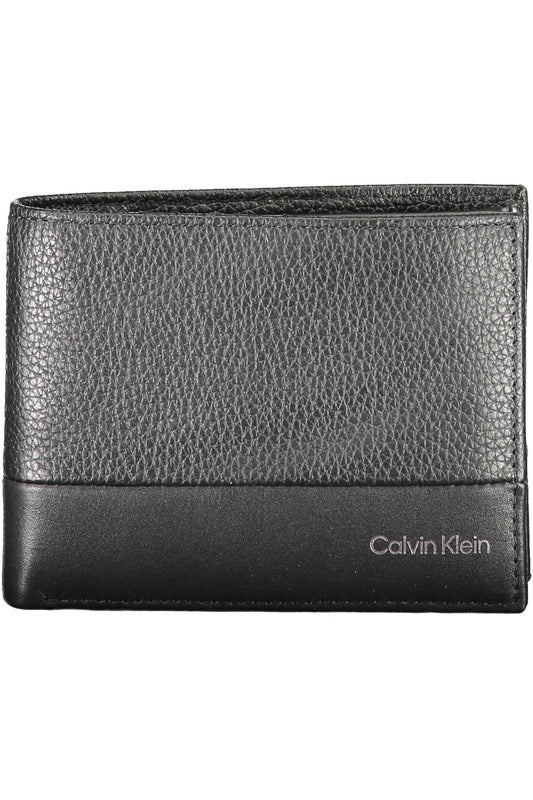 Black Leather Men Wallet - GLAMHUB BOUTIQUE 