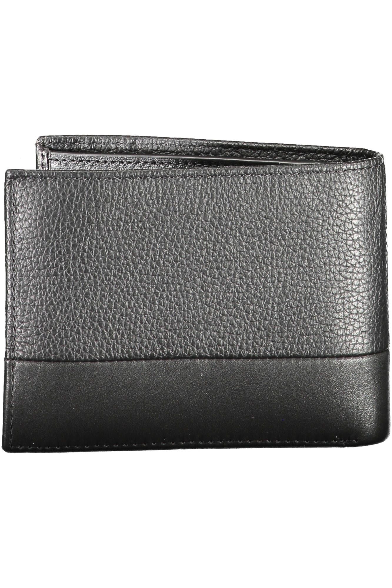 Black Leather Men Wallet - GLAMHUB BOUTIQUE 